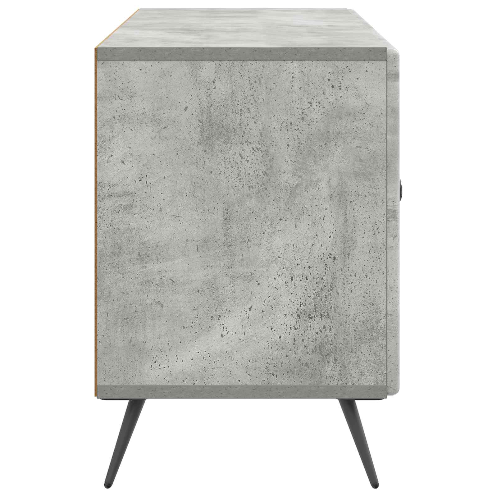 Meuble TV Gris béton 99 x 34,5 x 50 cm Bois d'ingénierie - XIOS