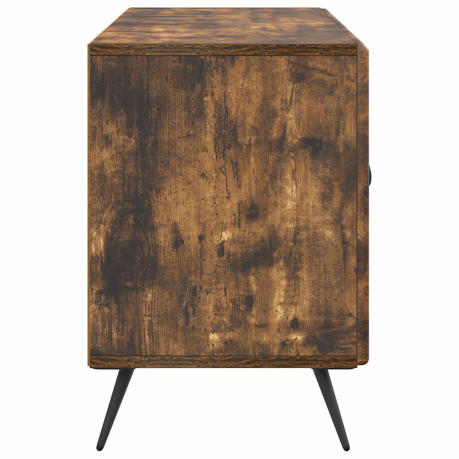 Meuble TV Chêne fumé 99 x 34,5 x 50 cm Bois d'ingénierie - XIOS
