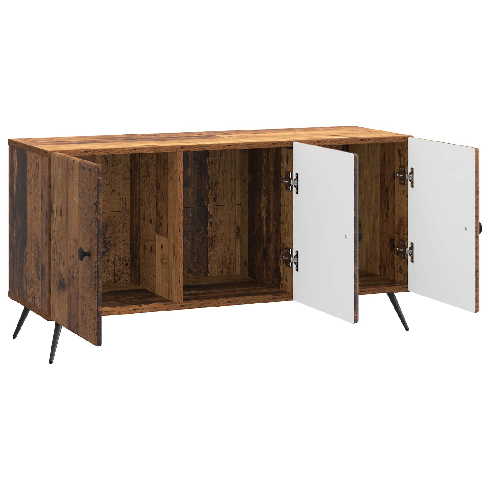 Meuble TV Bois ancien 99 x 34,5 x 50 cm Bois d'ingénierie - XIOS