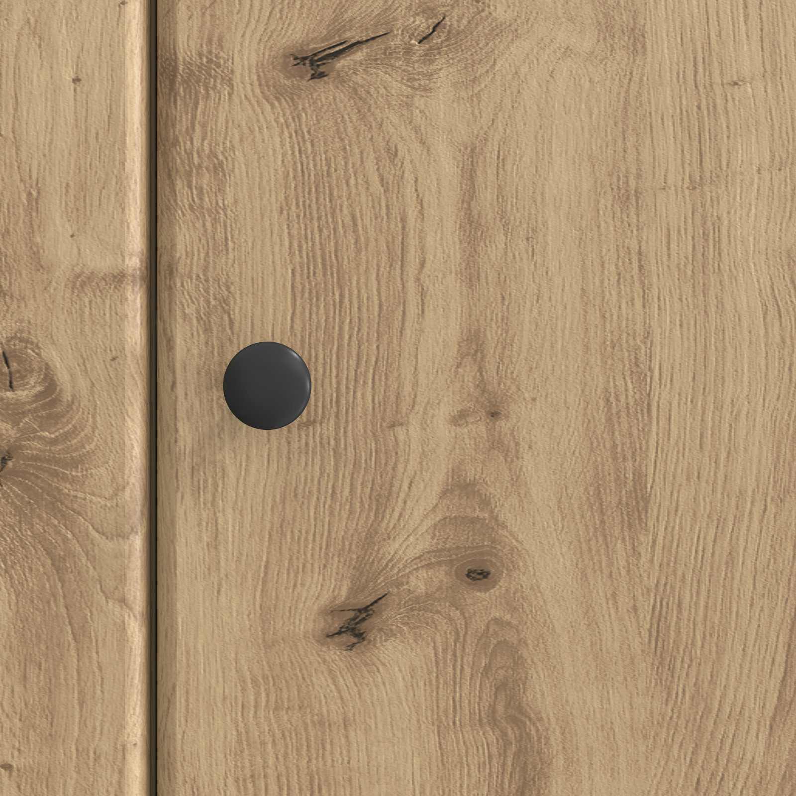 Meuble TV Chêne artisanal 99 x 34,5 x 50 cm Bois d'ingénierie - XIOS