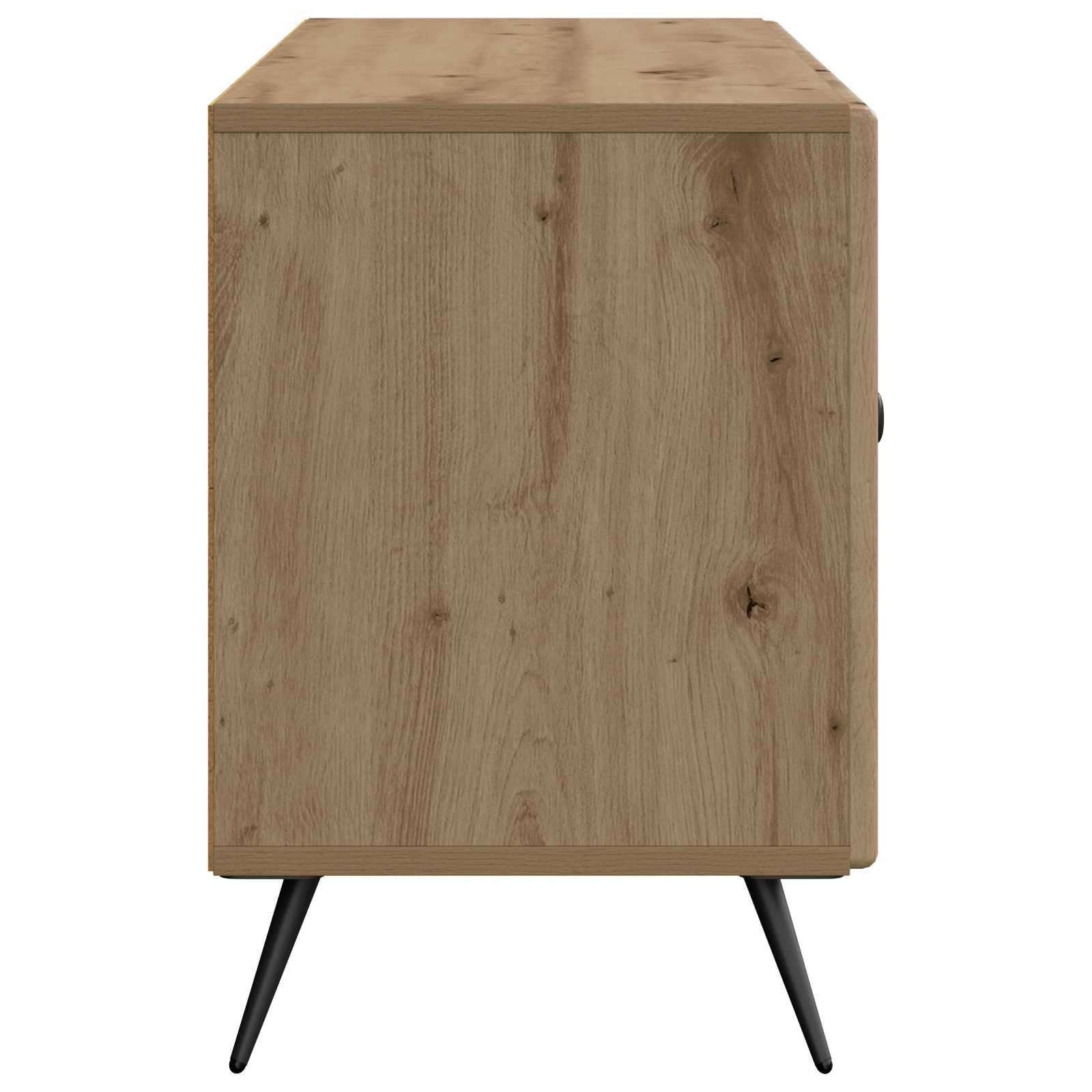 Meuble TV Chêne artisanal 99 x 34,5 x 50 cm Bois d'ingénierie - XIOS