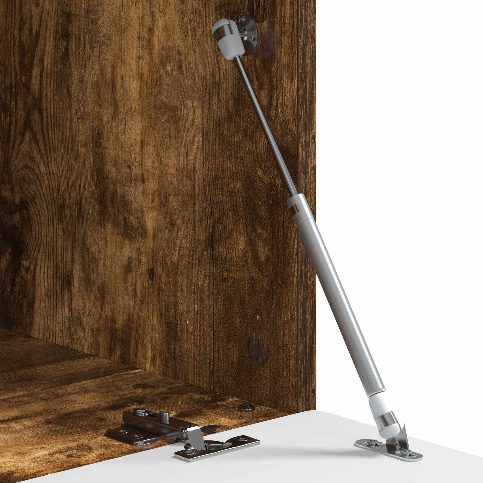 Table basse Chêne fumé 90 x 50 x 40 cm Bois d'ingénierie - XIOS