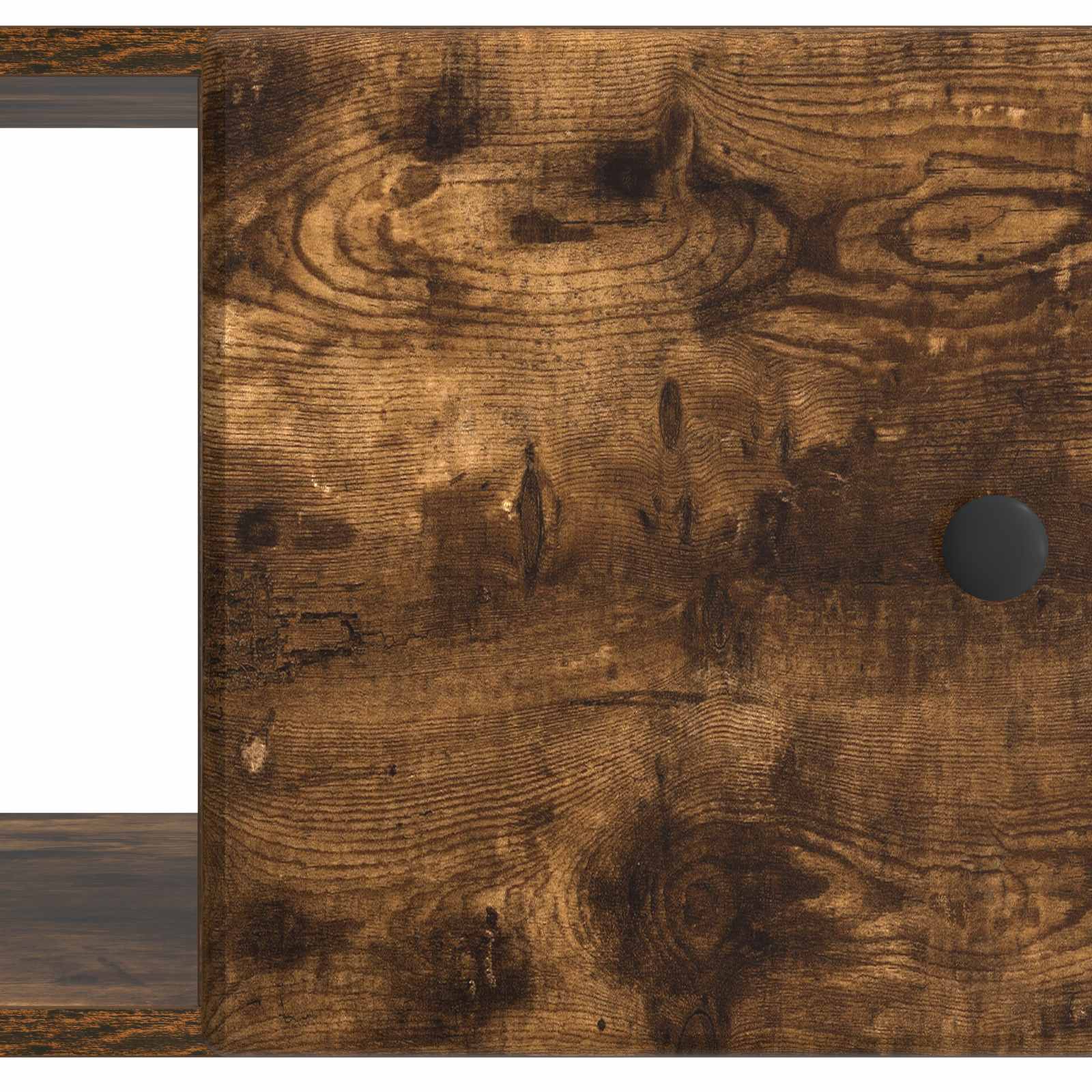 Table basse Chêne fumé 90 x 50 x 40 cm Bois d'ingénierie - XIOS