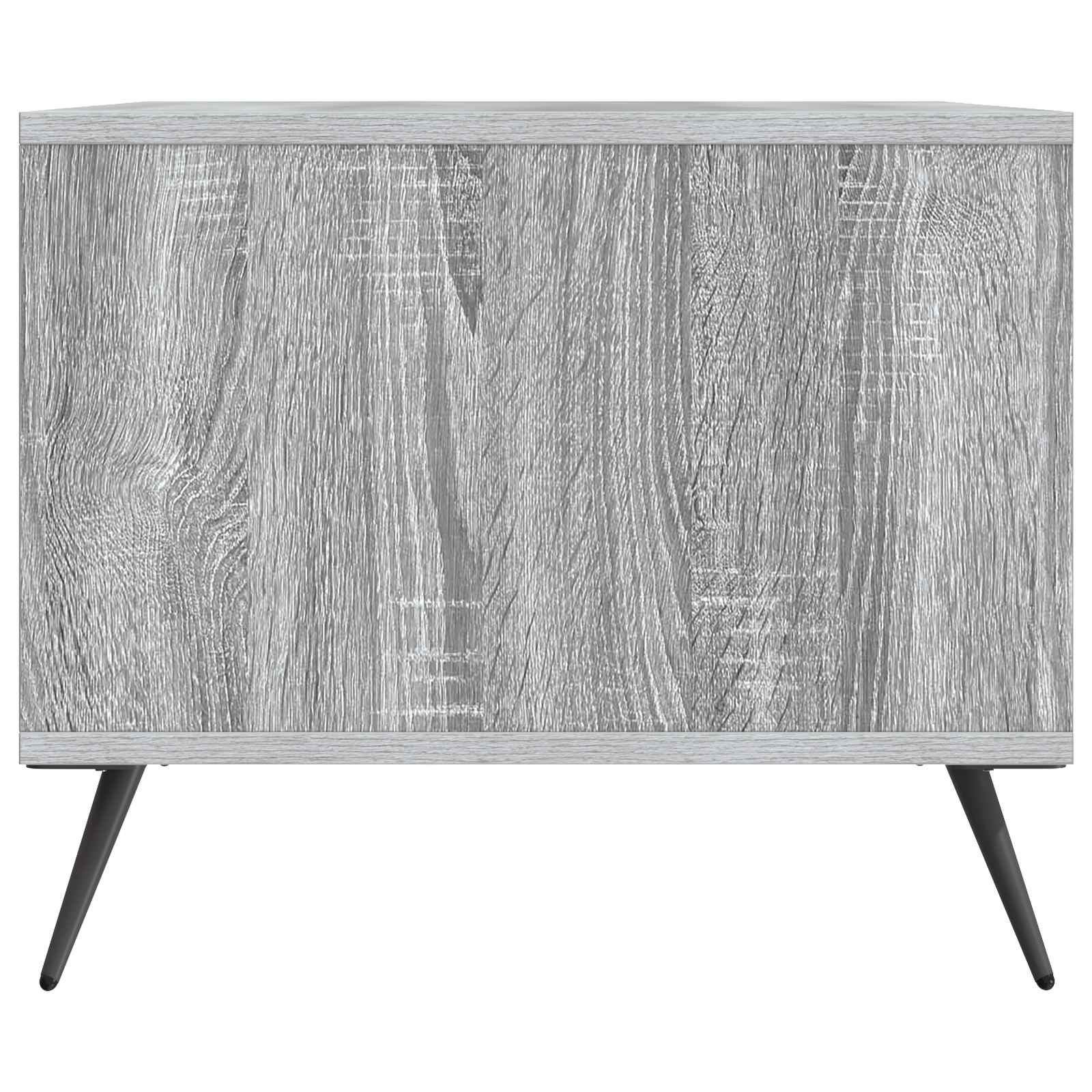 Table basse Sonoma gris 90 x 50 x 40 cm Bois d'ingénierie - XIOS