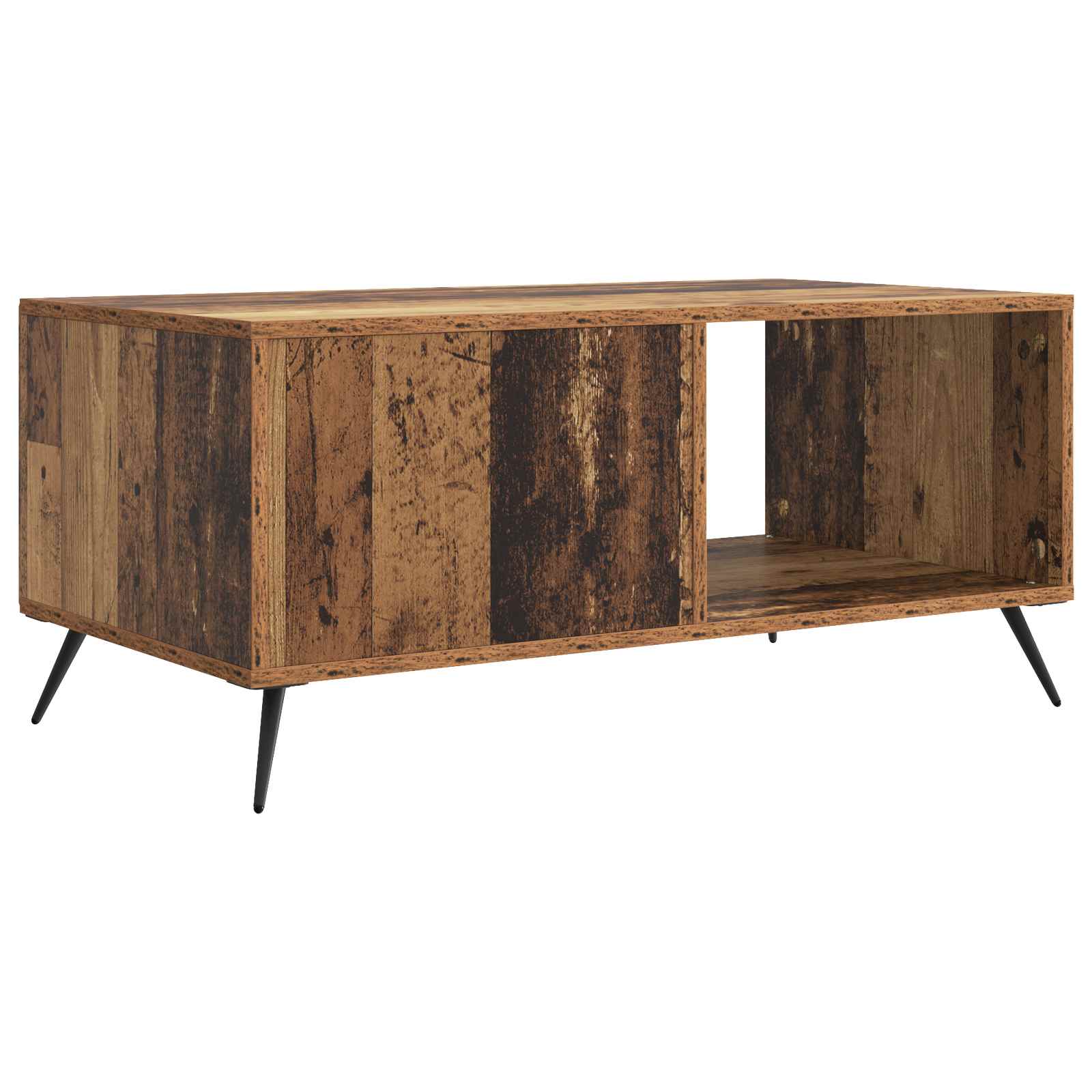 Table basse Bois ancien 90 x 50 x 40 cm Bois d'ingénierie - XIOS