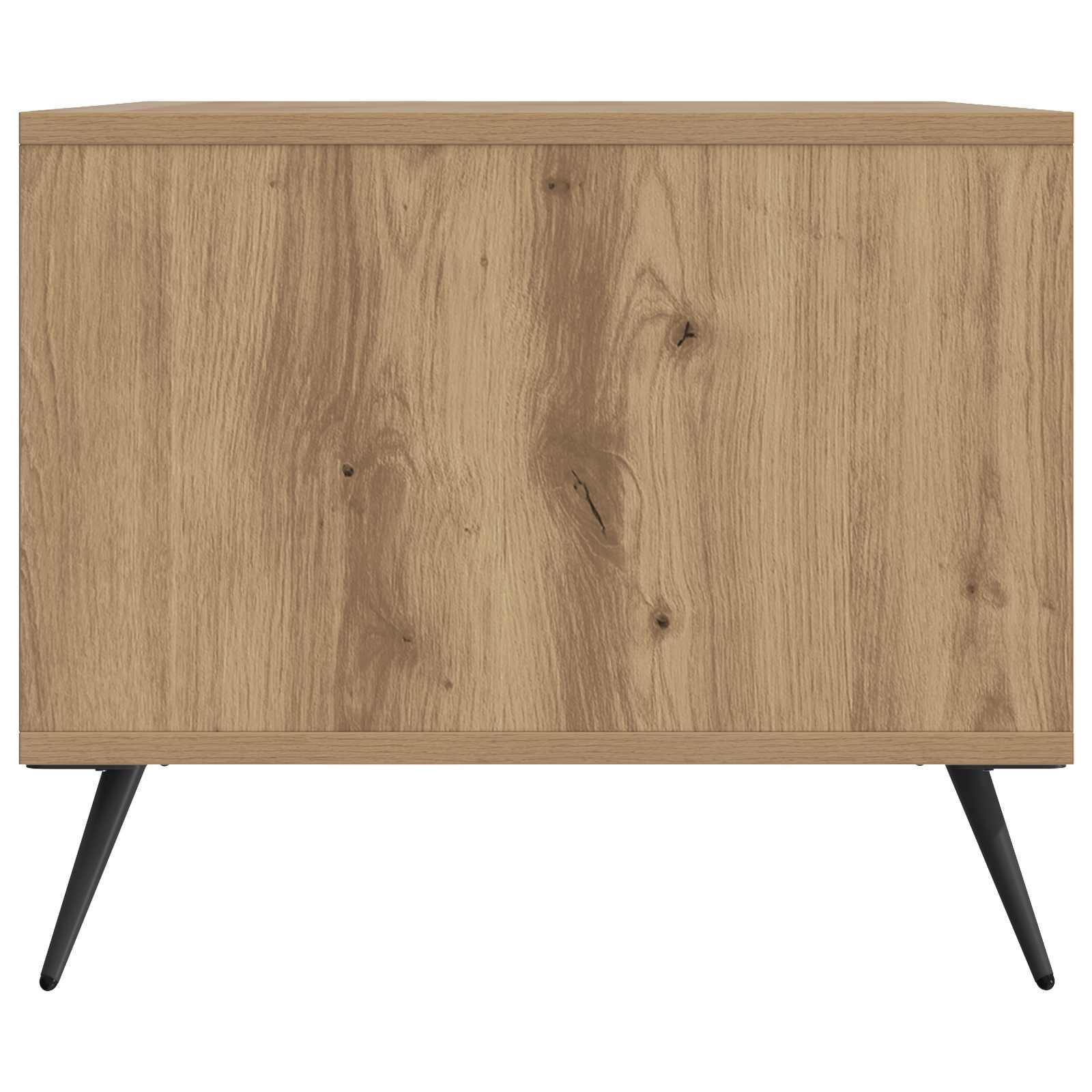 Table basse Chêne artisanal 90 x 50 x 40 cm Bois d'ingénierie - XIOS