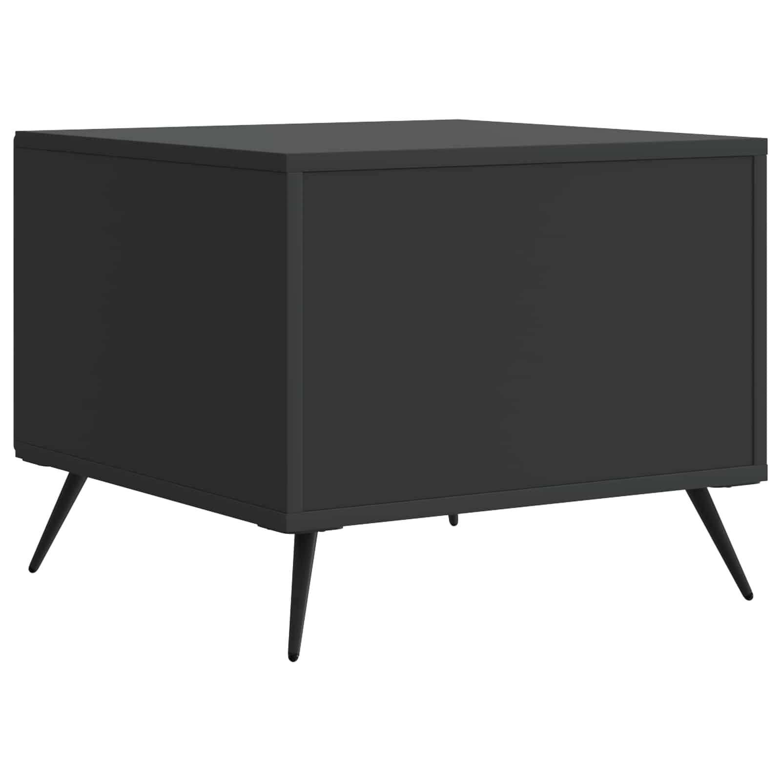 Table basse avec tiroir Noir 49 x 50 x 40 cm Bois d'ingénierie - XIOS