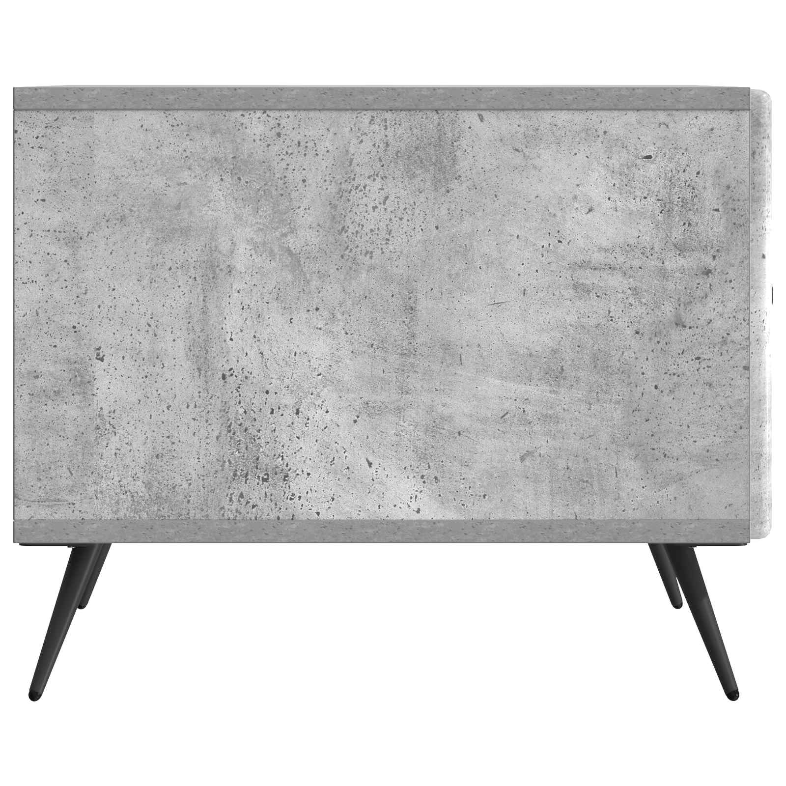 Table basse Gris béton 49 x 50 x 40 cm Bois d'ingénierie - XIOS