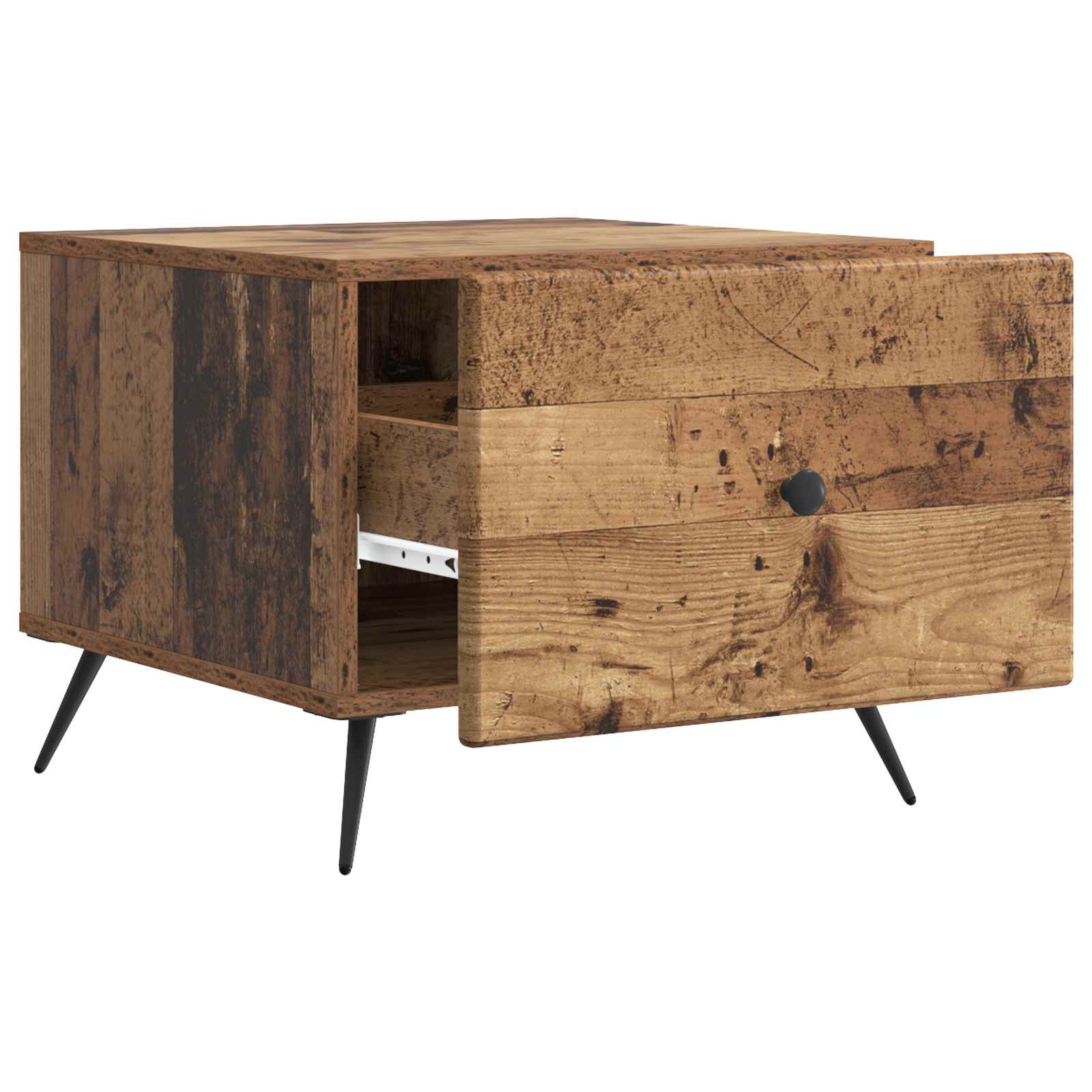 Table basse Bois ancien 49 x 50 x 40 cm Bois d'ingénierie - XIOS
