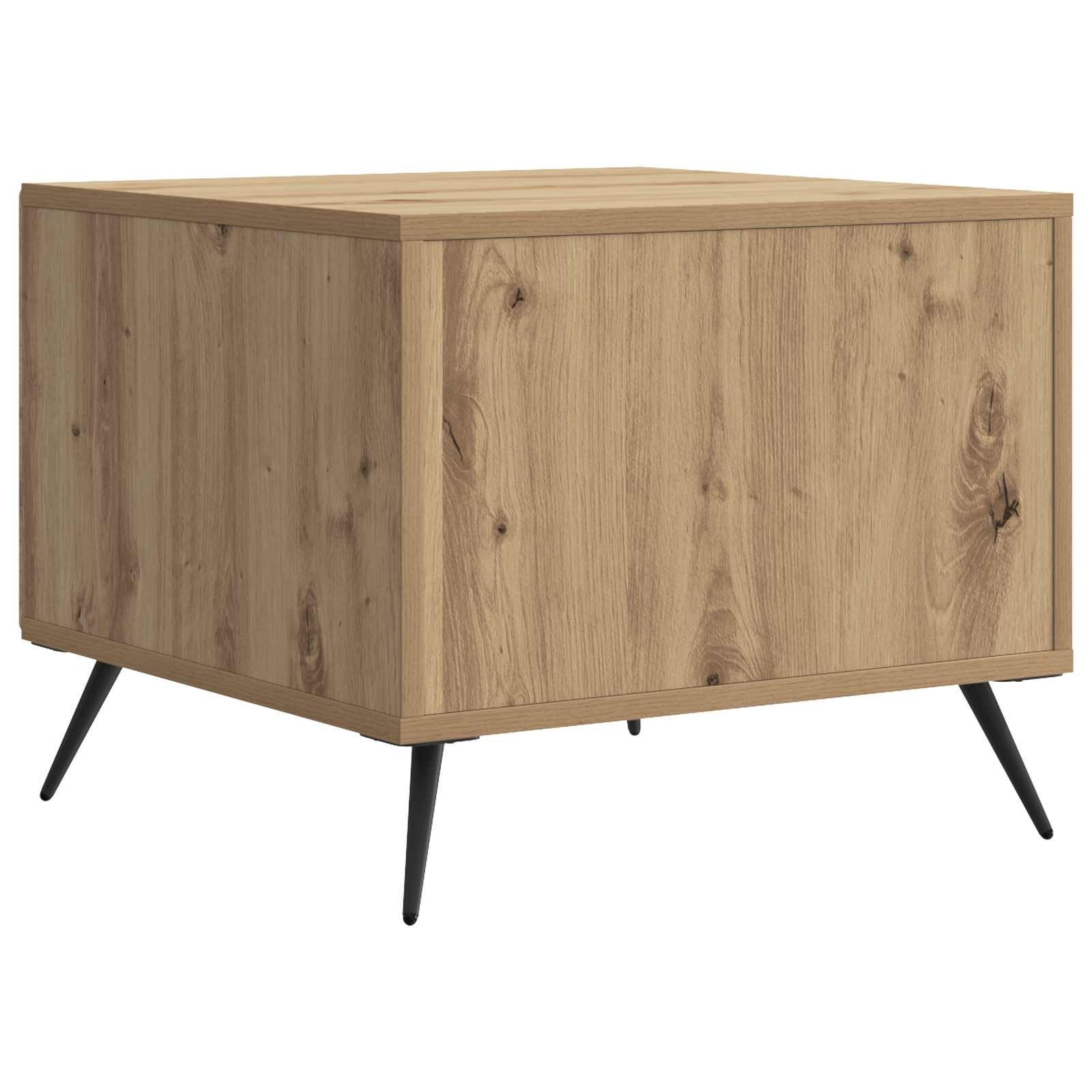 Table basse Chêne artisanal 49 x 50 x 40 cm Bois d'ingénierie - XIOS
