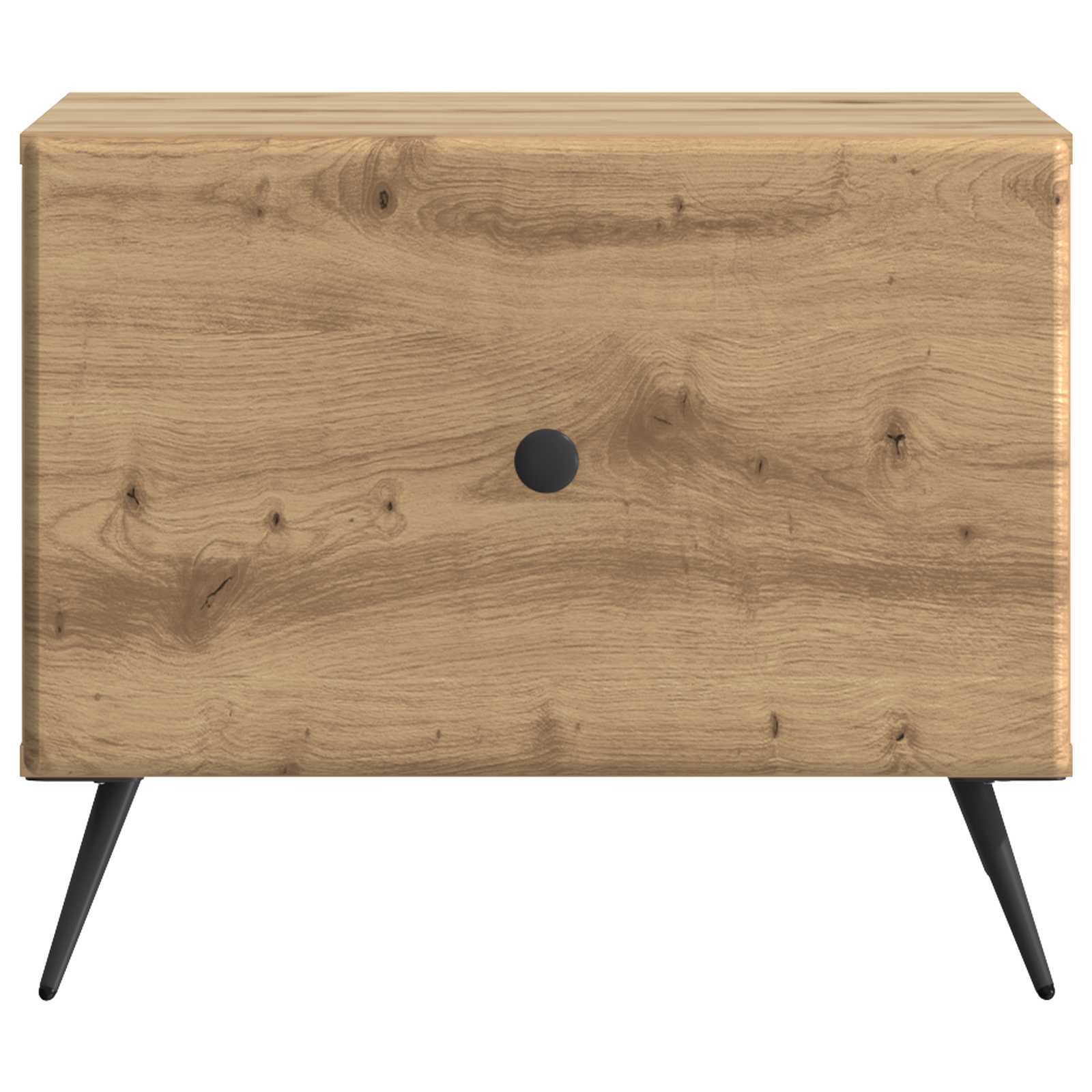 Table basse Chêne artisanal 49 x 50 x 40 cm Bois d'ingénierie - XIOS