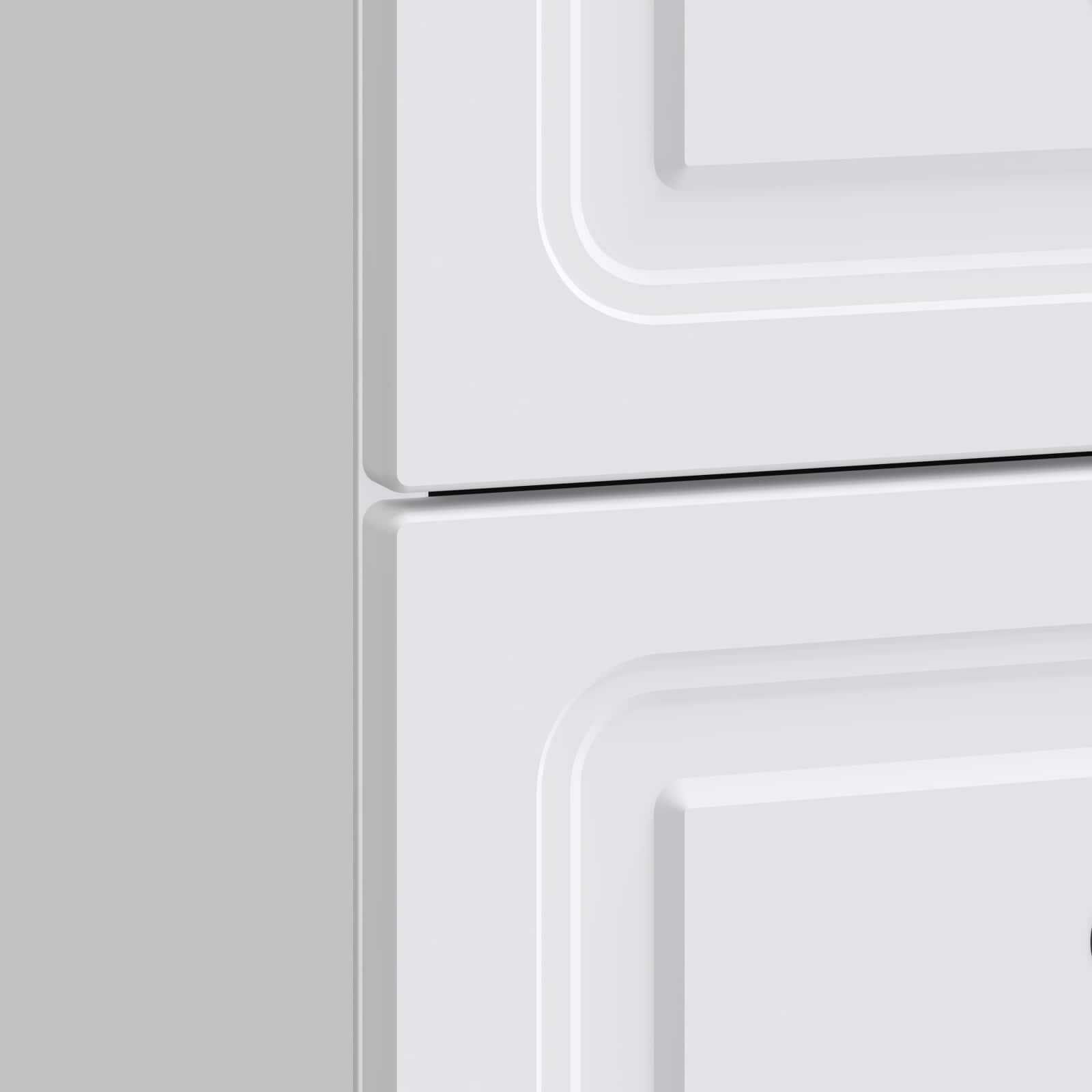 Cabinet de chevet avec tiroir 2 pcs Blanc 43 x 34,5 x 44,5 cm - XIOS