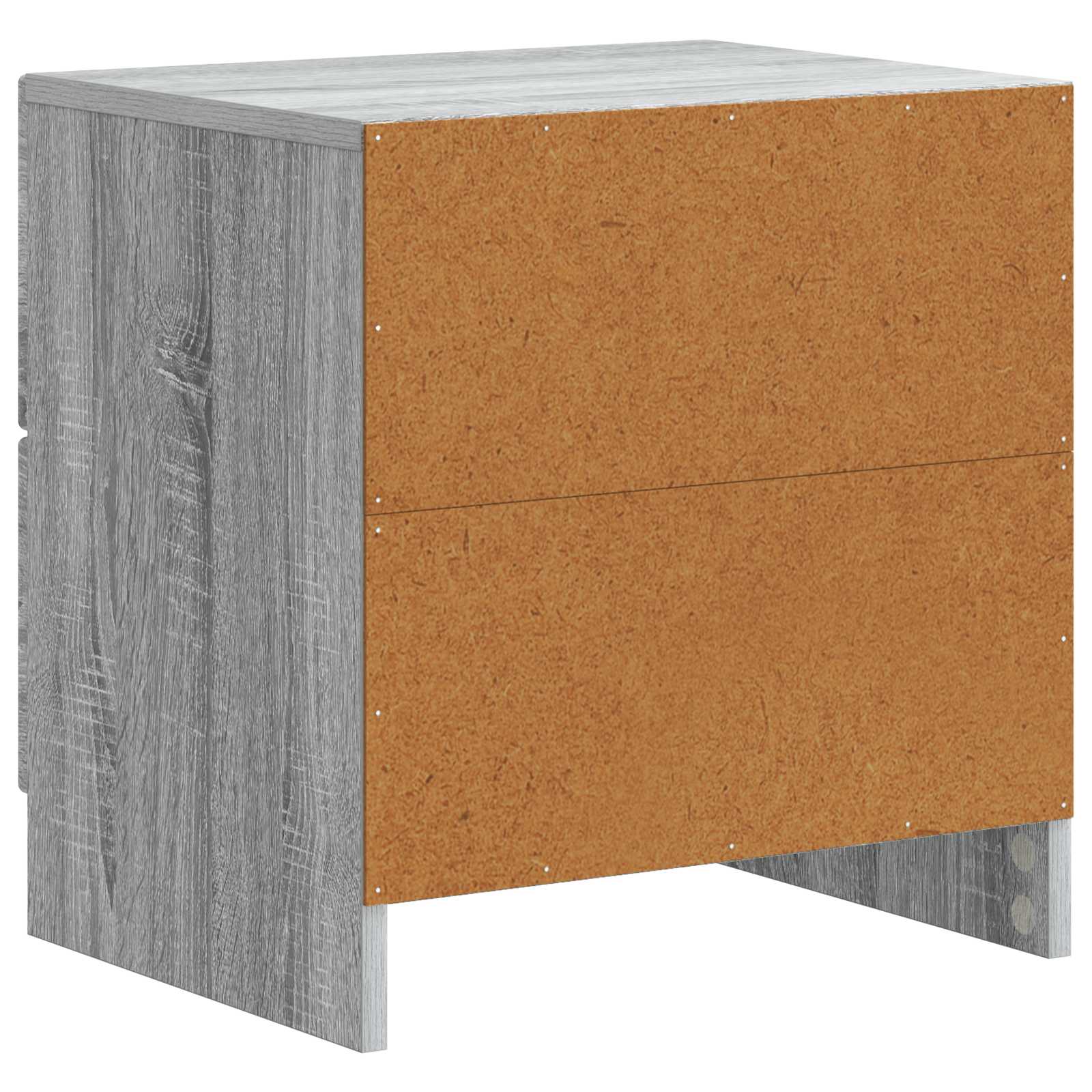 Cabinet de chevet avec tiroir Sonoma gris 43 x 34,5 x 44,5 cm - XIOS