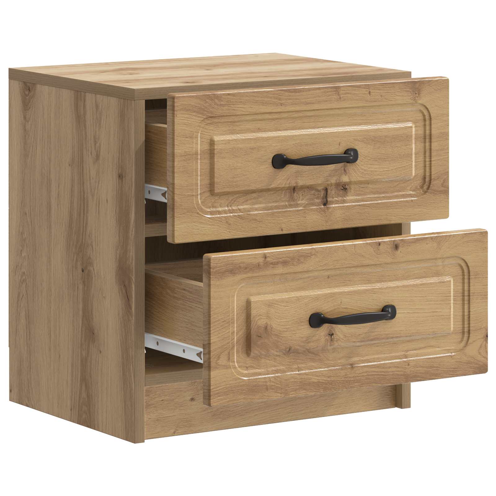 Cabinet de chevet 2 pcs Chêne artisanal 43 x 34,5 x 44,5 cm - XIOS