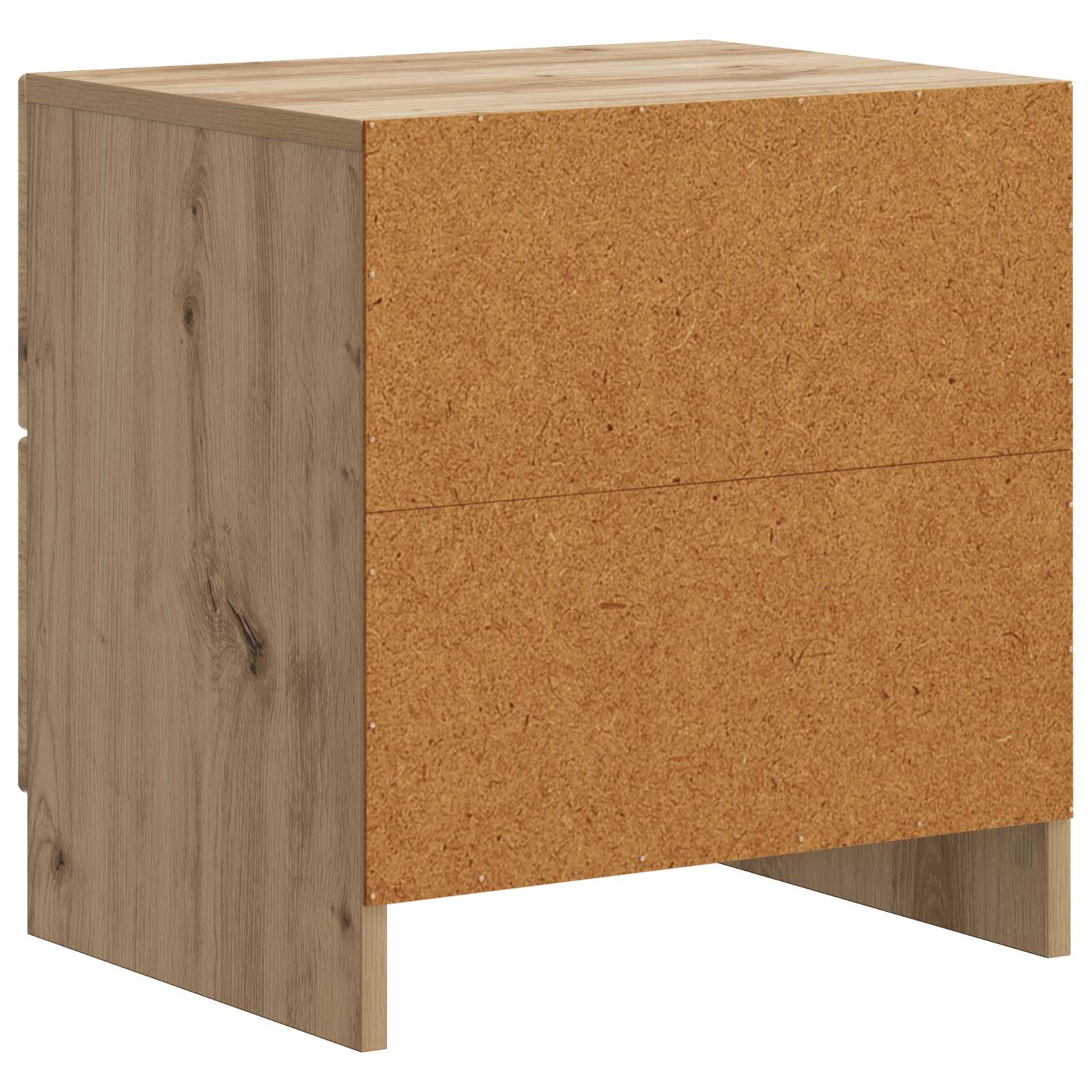 Cabinet de chevet 2 pcs Chêne artisanal 43 x 34,5 x 44,5 cm - XIOS