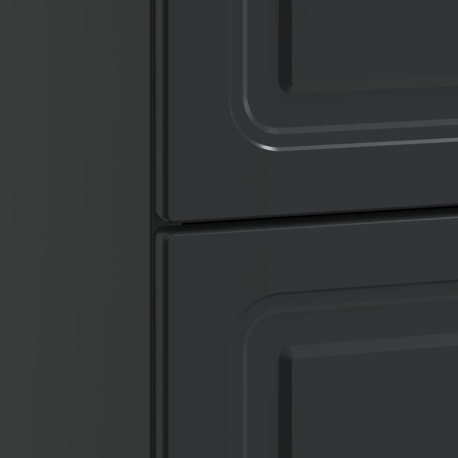 Cabinet de chevet Noir 62 x 34,5 x 44,5 cm Bois d'ingénierie - XIOS