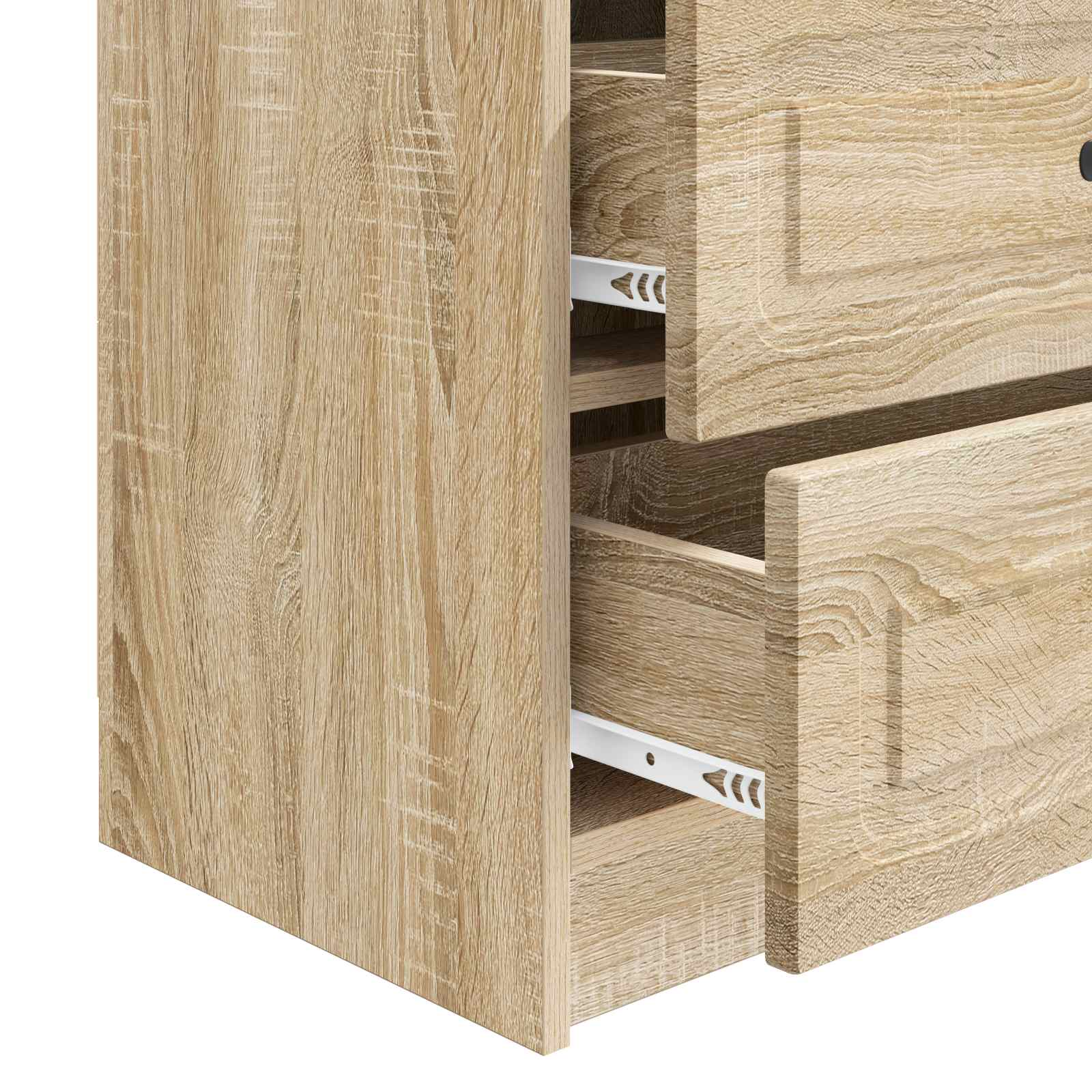 Cabinet de chevet avec tiroir Chêne Sonoma 62 x 34,5 x 44,5 cm - XIOS