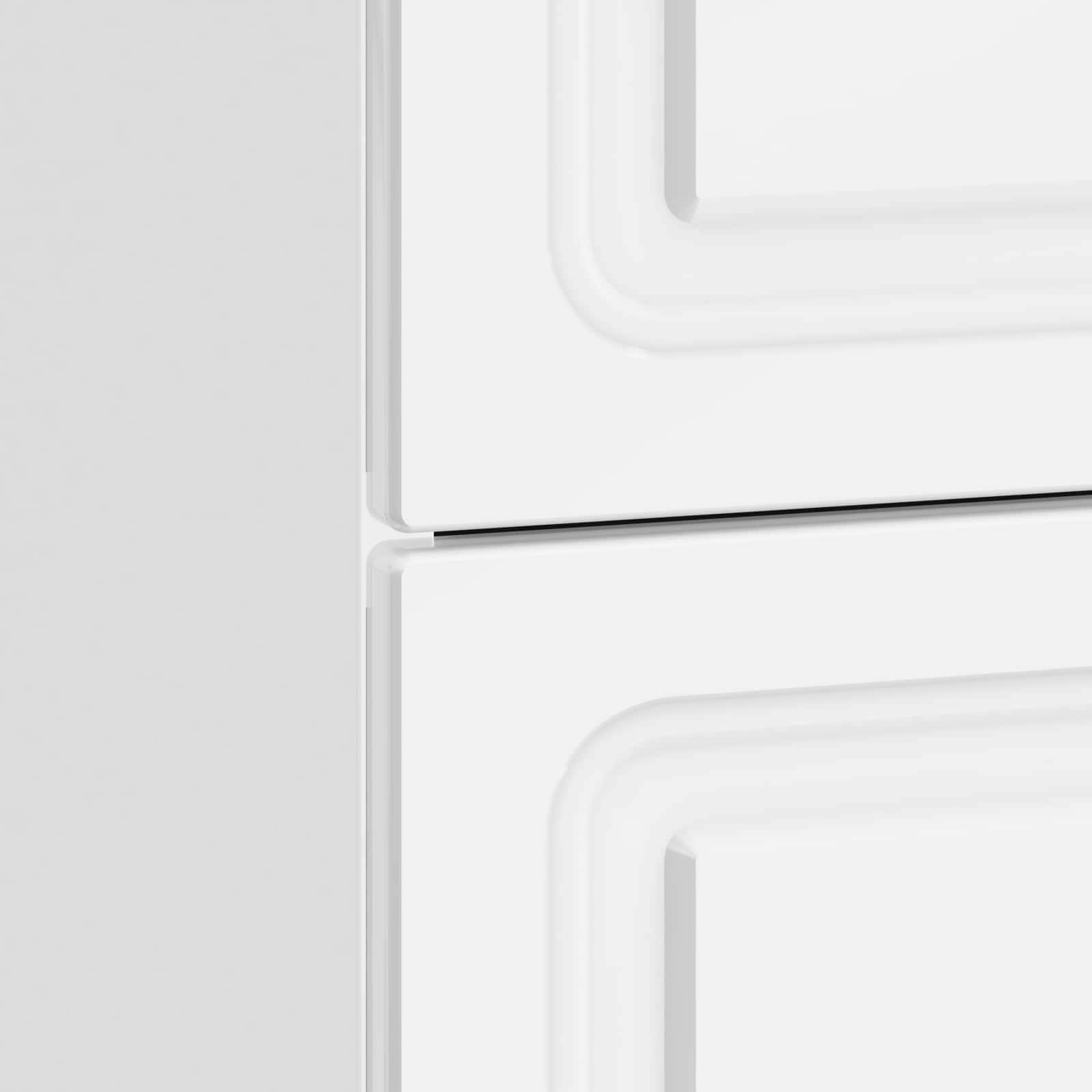 Cabinet de chevet Blanc brillant 62 x 34,5 x 44,5 cm - XIOS