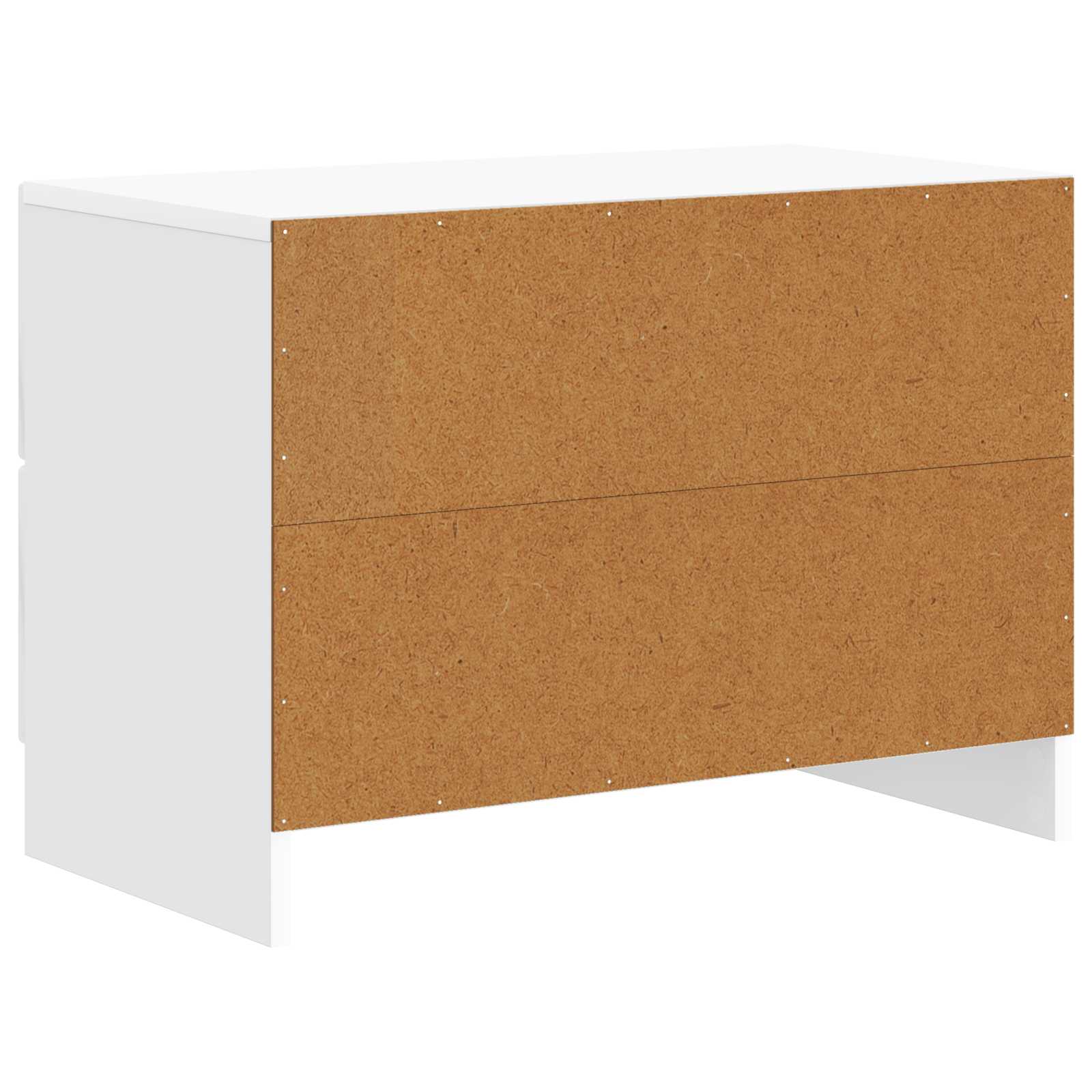 Cabinet de chevet Blanc brillant 62 x 34,5 x 44,5 cm - XIOS