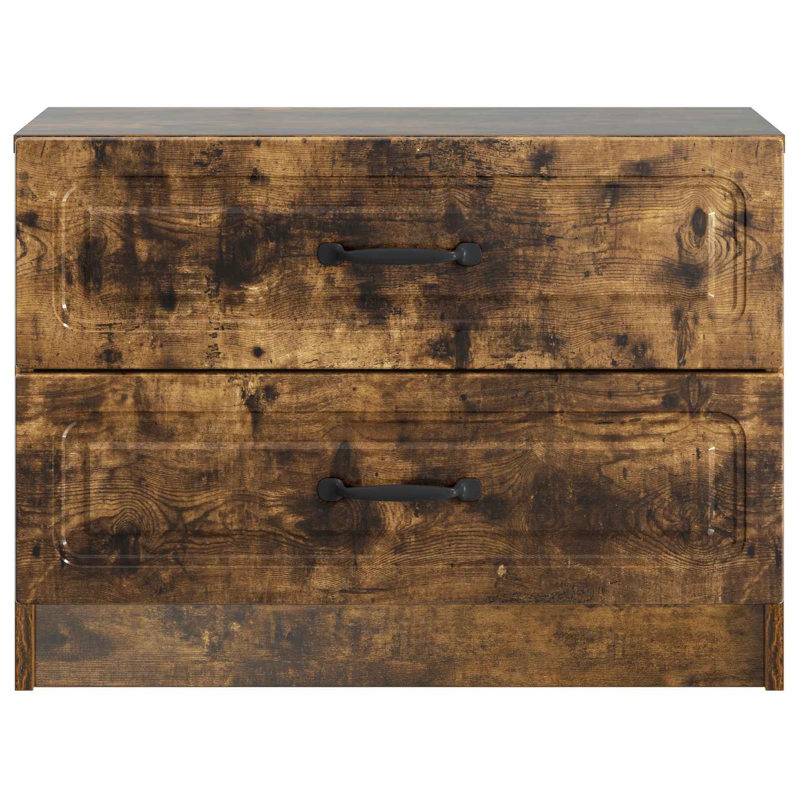 Cabinet de chevet avec tiroir Chêne fumé 62 x 34,5 x 44,5 cm - XIOS