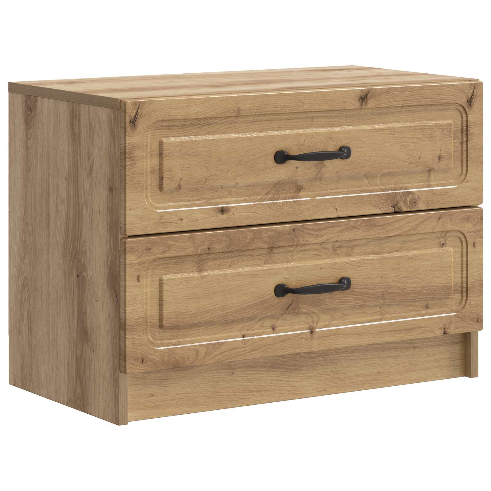 Cabinet de chevet Chêne artisanal 62 x 34,5 x 44,5 cm - XIOS