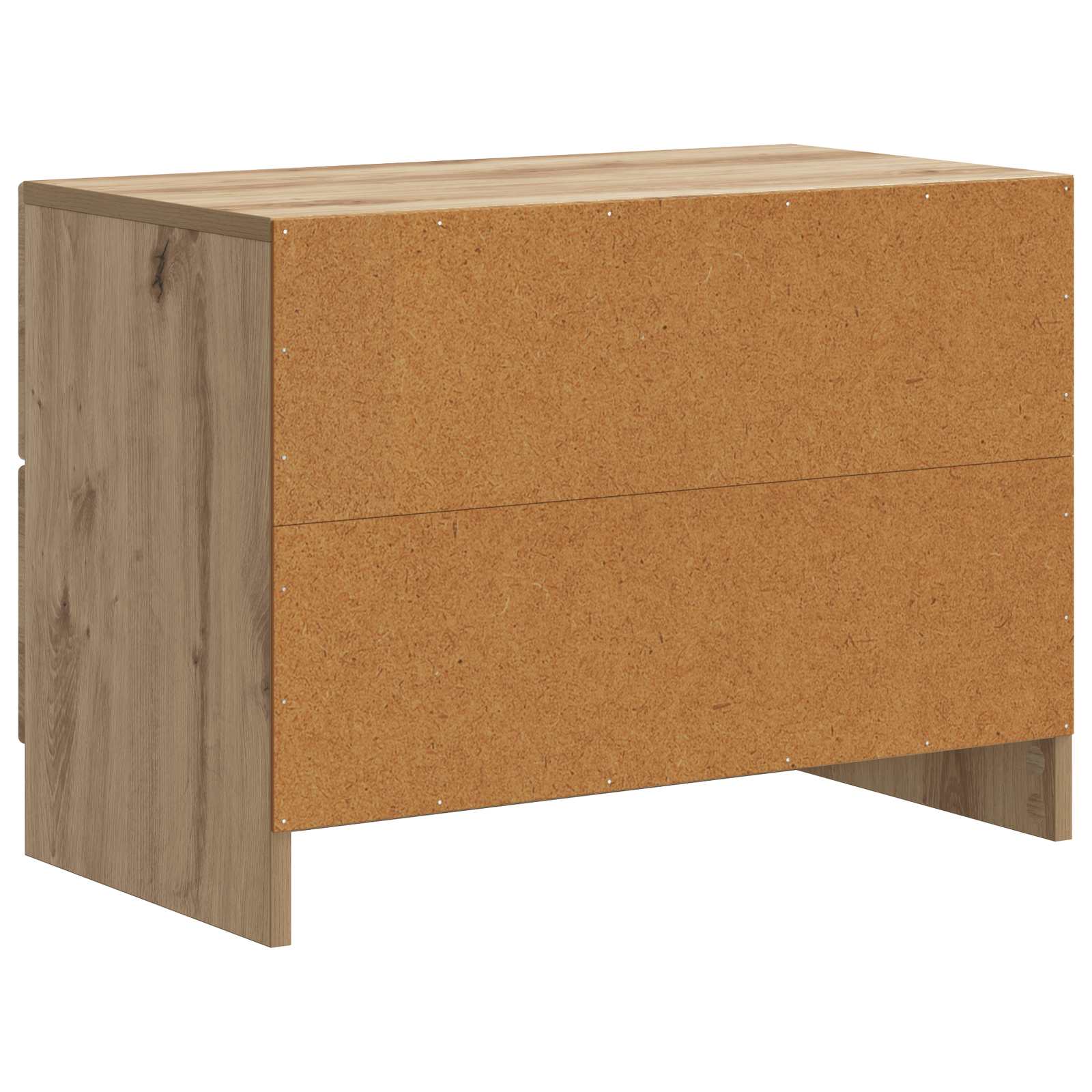 Cabinet de chevet Chêne artisanal 62 x 34,5 x 44,5 cm - XIOS