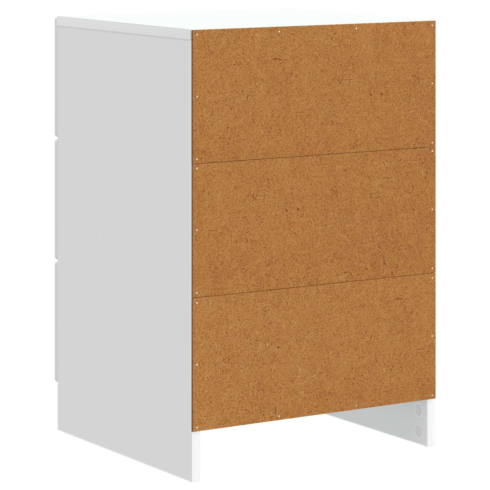 Cabinet de chevet Blanc 43 x 41 x 63,5 cm Bois d'ingénierie - XIOS