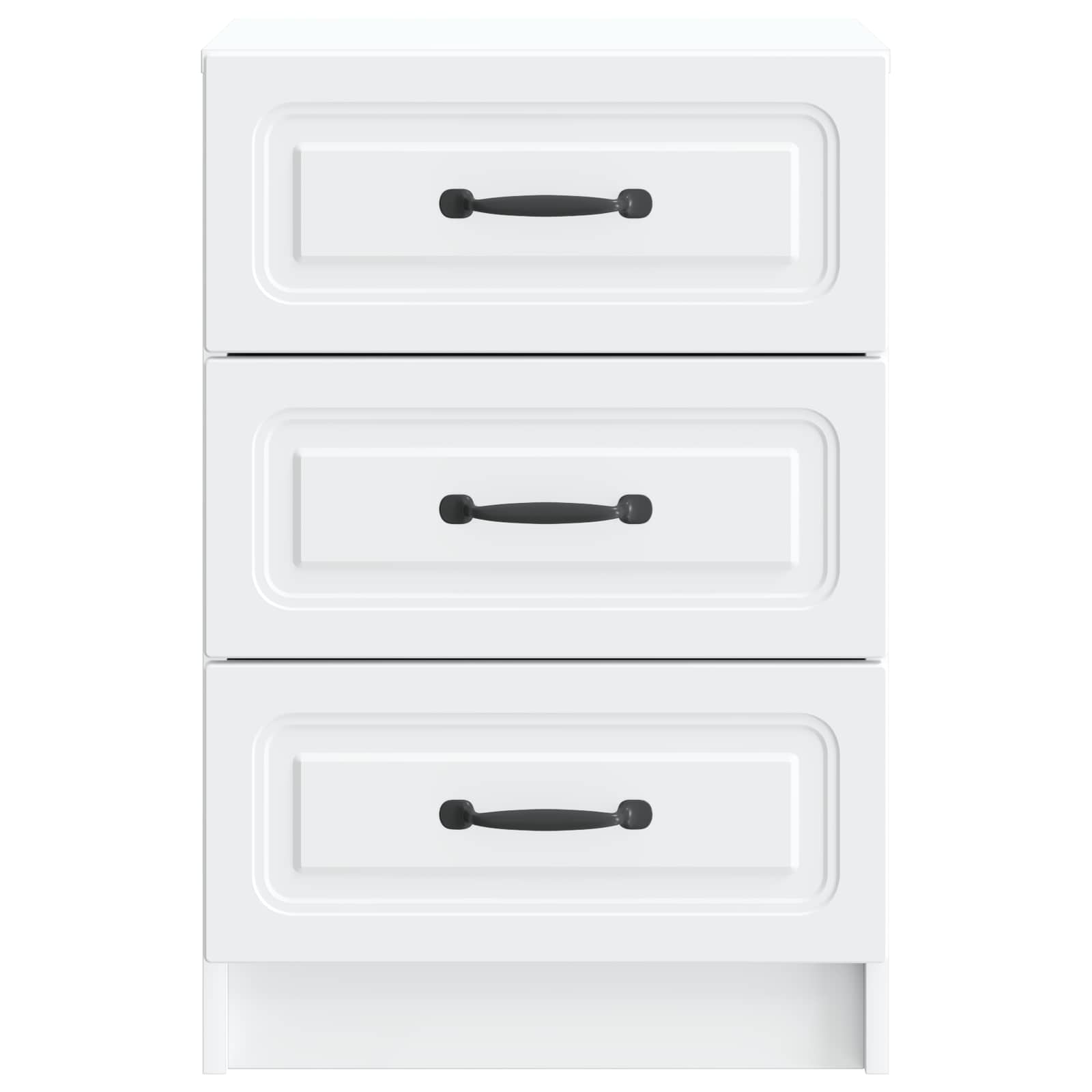 Cabinet de chevet Blanc 43 x 41 x 63,5 cm Bois d'ingénierie - XIOS