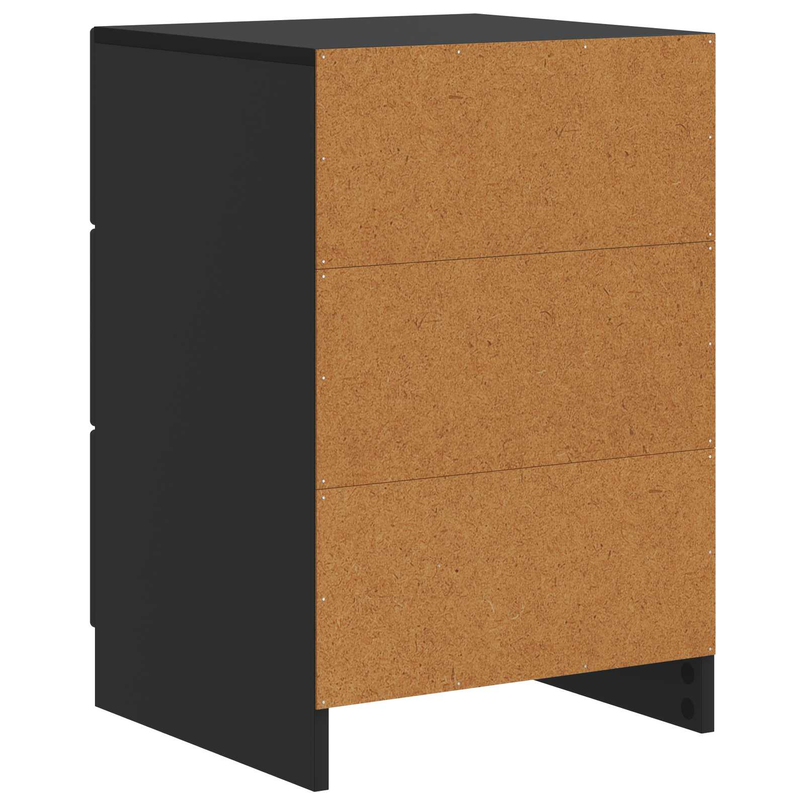 Cabinet de chevet Noir 43 x 41 x 63,5 cm Bois d'ingénierie - XIOS