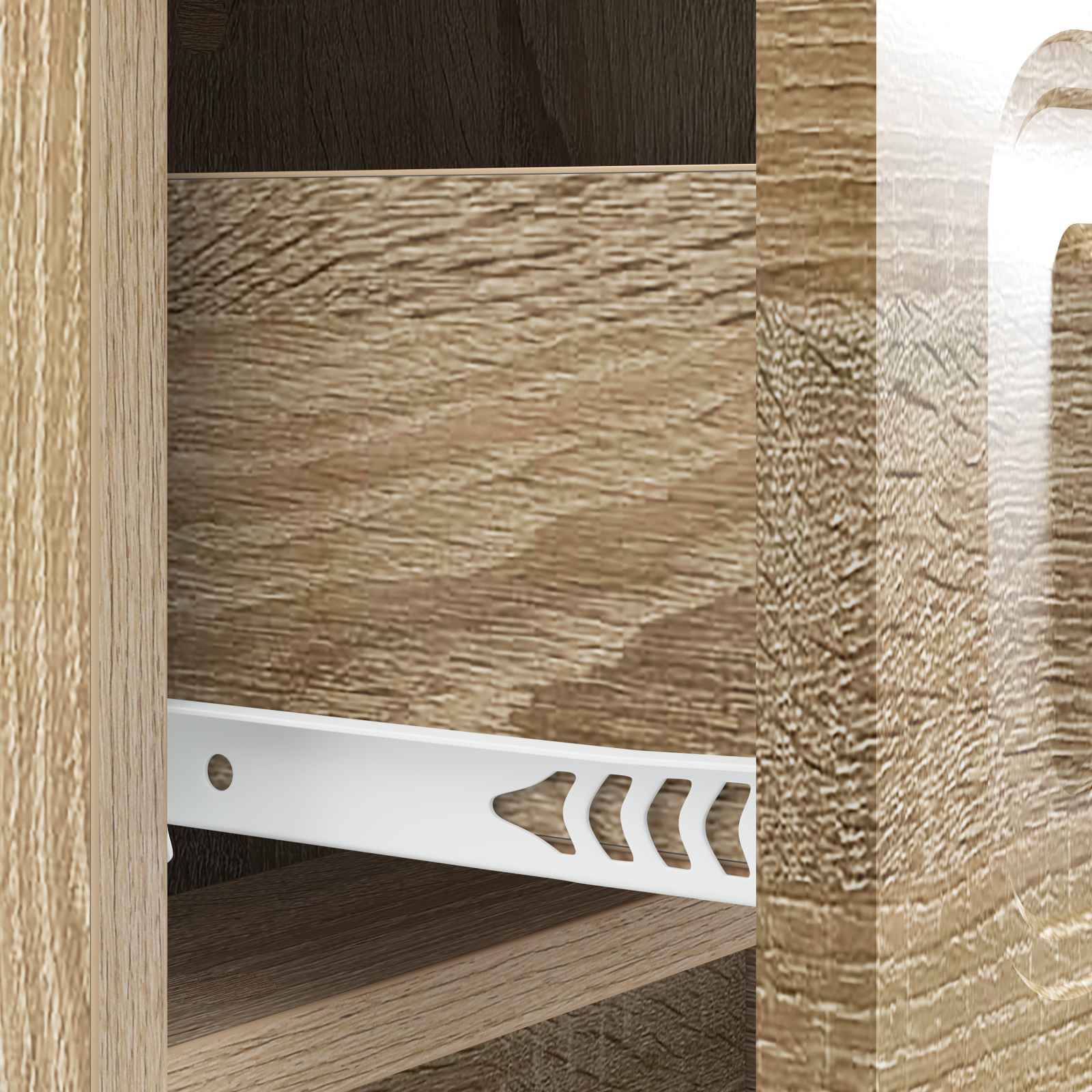 Cabinet de chevet avec tiroir Chêne Sonoma 43 x 41 x 63,5 cm - XIOS