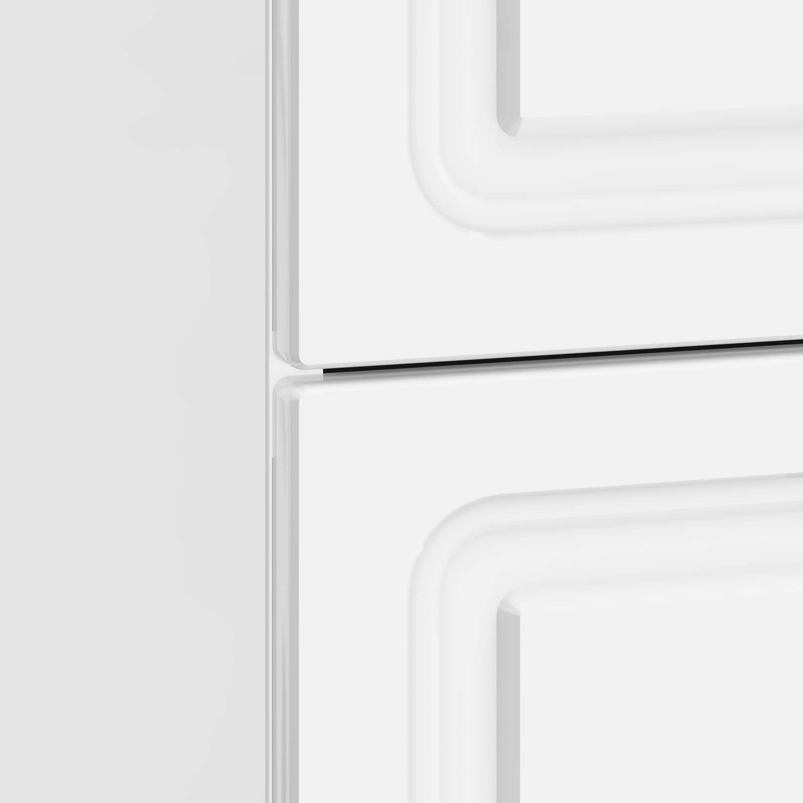 Cabinet de chevet avec tiroir Blanc brillant 43 x 41 x 63,5 cm - XIOS