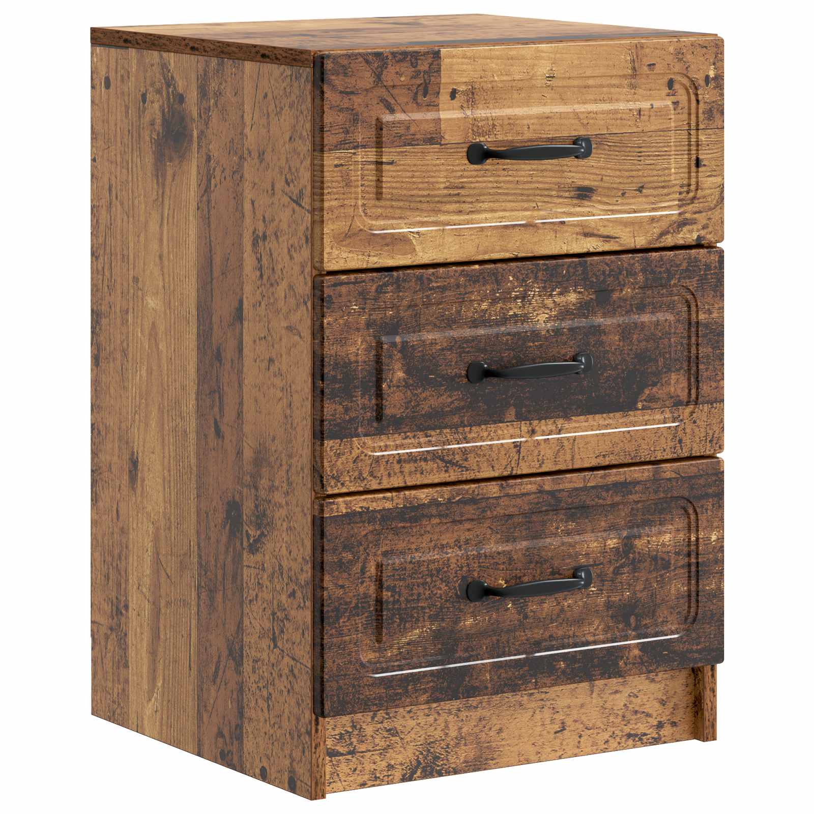 Cabinet de chevet avec tiroir Bois ancien 43 x 41 x 63,5 cm - XIOS