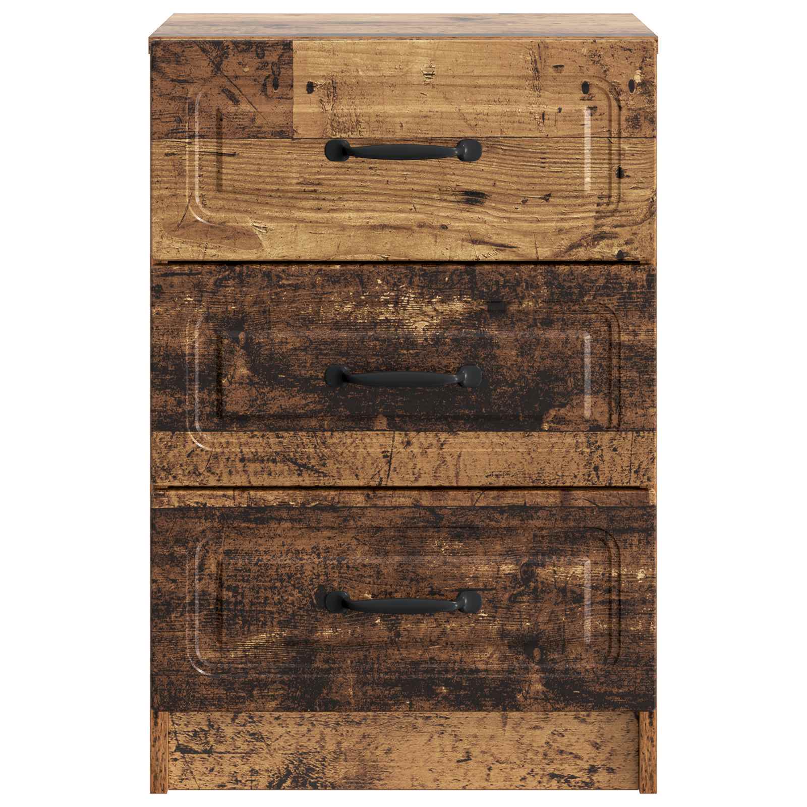 Cabinet de chevet avec tiroir Bois ancien 43 x 41 x 63,5 cm - XIOS