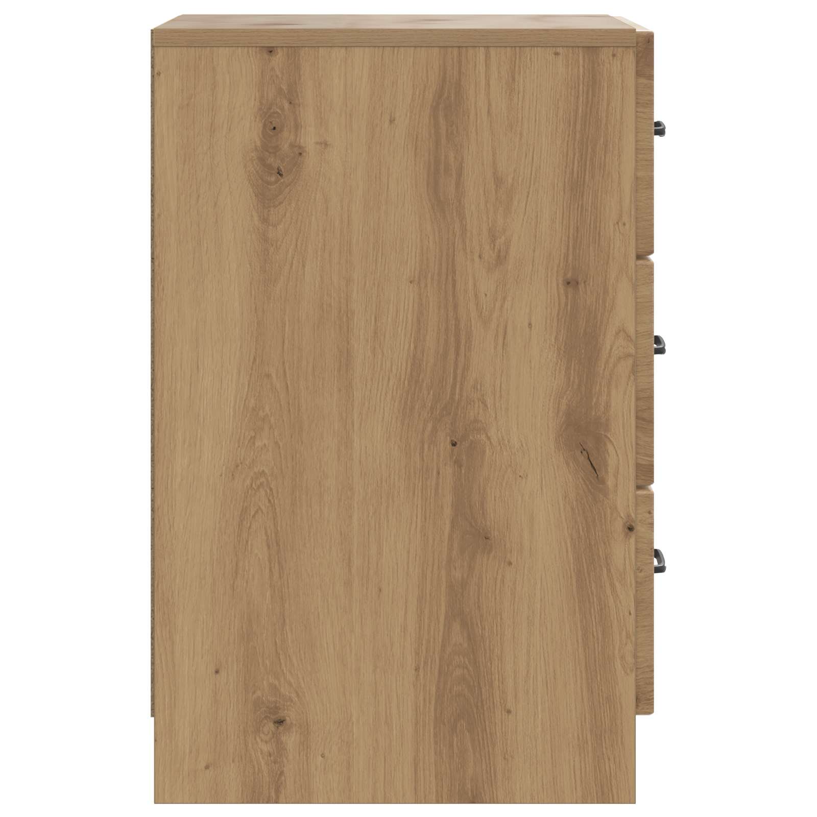 Cabinet de chevet avec tiroir Chêne artisanal 43 x 41 x 63,5 cm - XIOS
