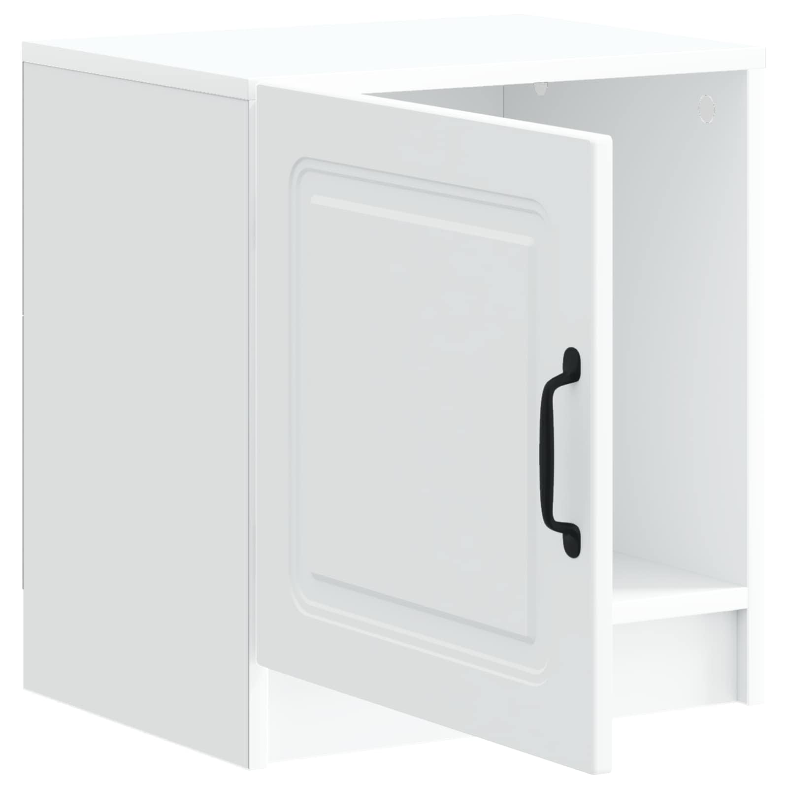 Cabinet de chevet 2 pcs Blanc 43 x 34,5 x 47 cm - XIOS