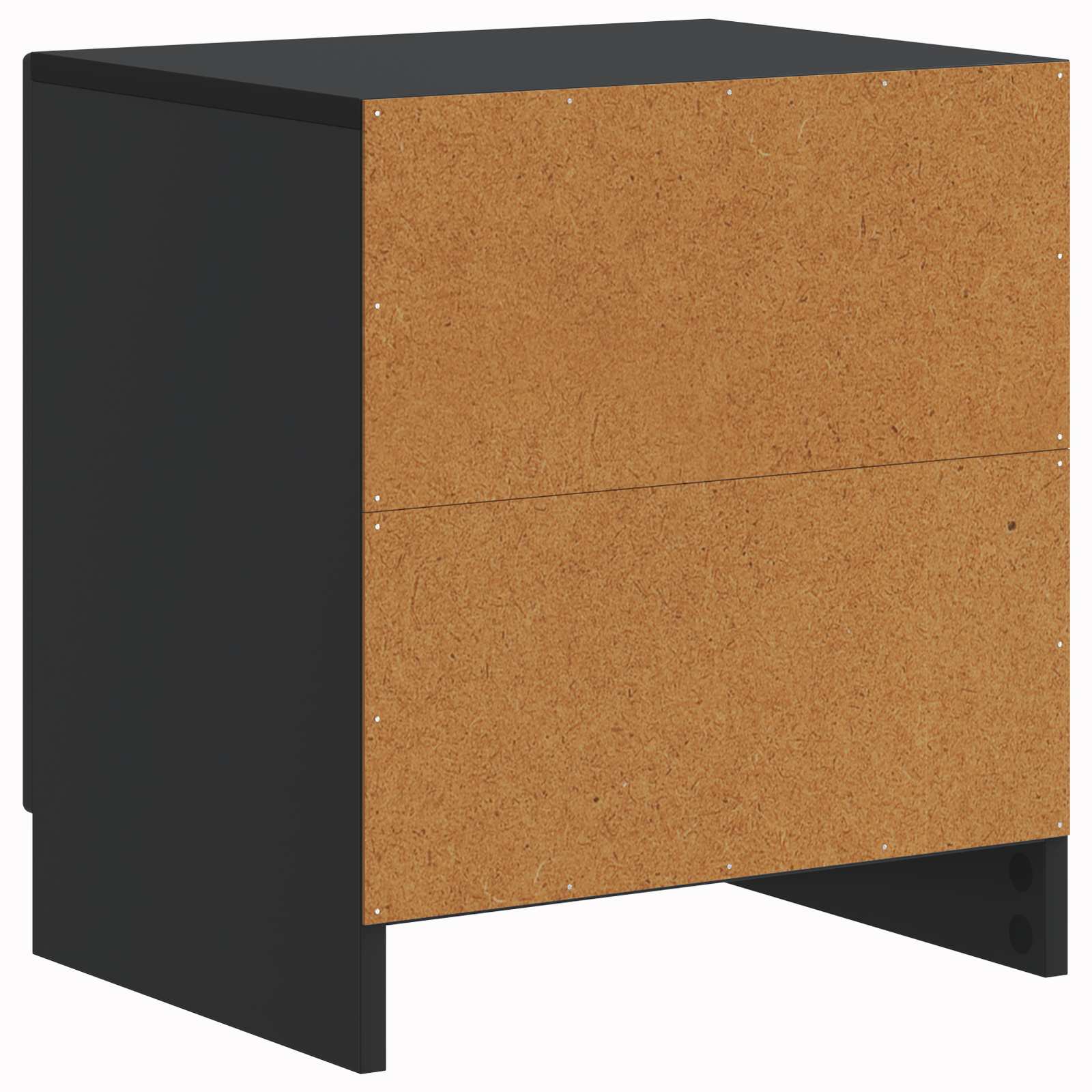 Cabinet de chevet 2 pcs Noir 43 x 34,5 x 47 cm - XIOS