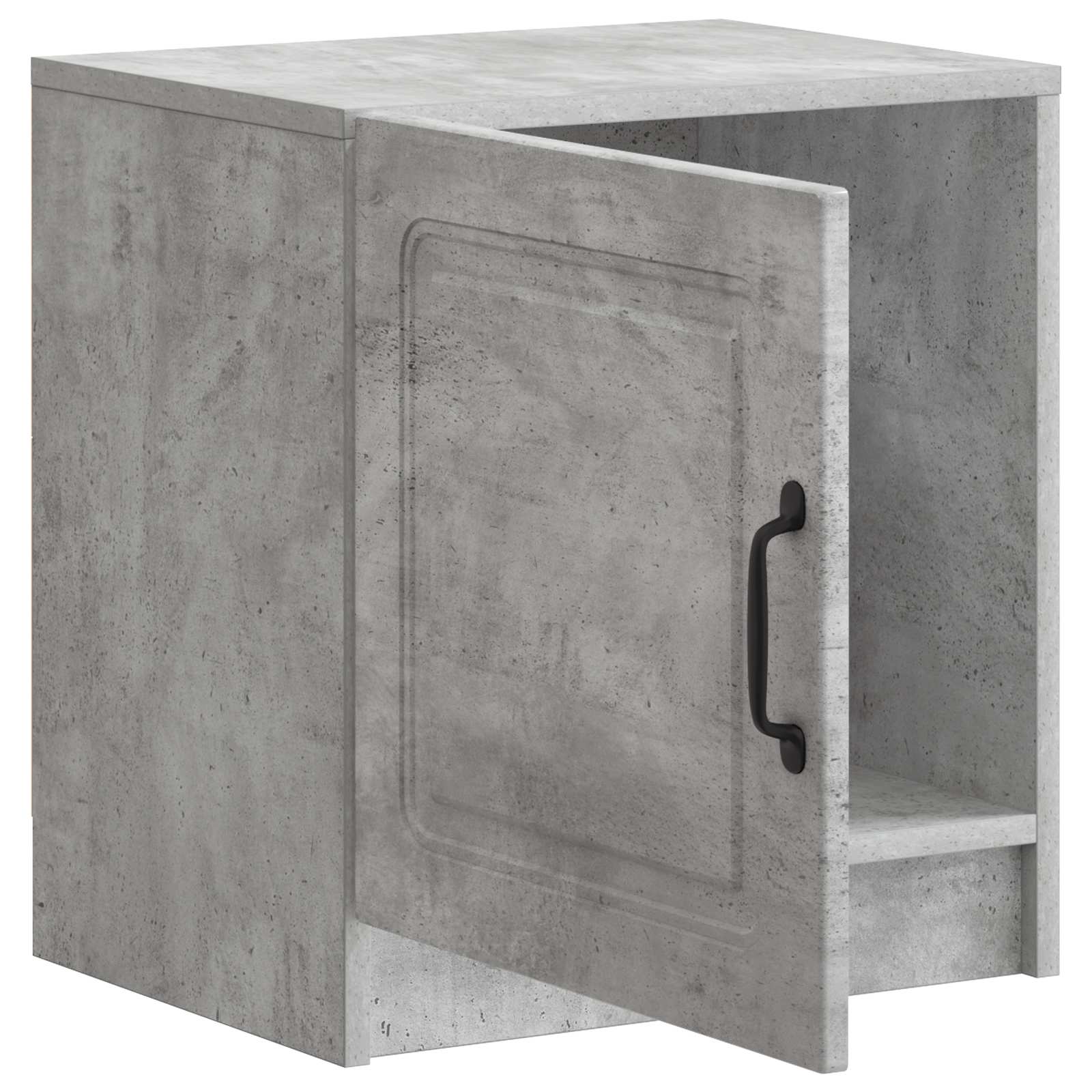 Cabinet de chevet 2 pcs Gris béton 43 x 34,5 x 47 cm - XIOS
