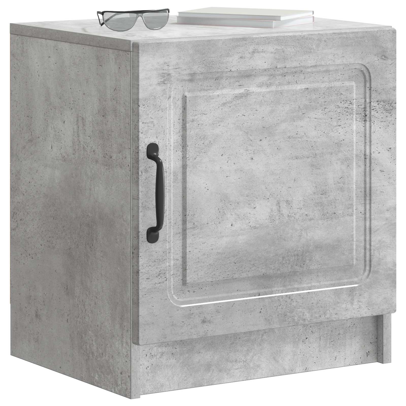 Cabinet de chevet 2 pcs Gris béton 43 x 34,5 x 47 cm - XIOS