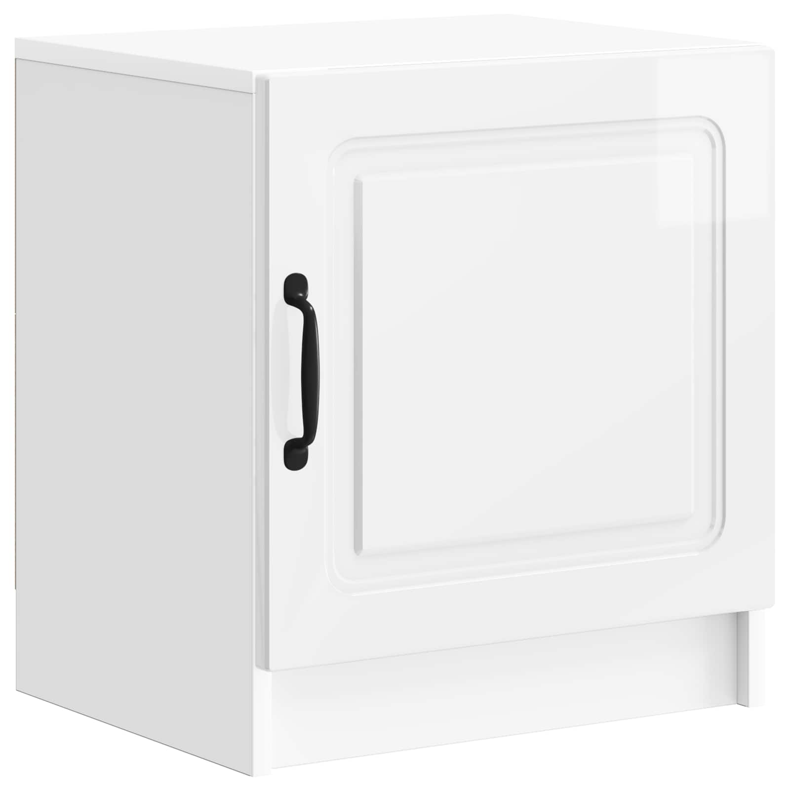 Cabinet de chevet 2 pcs Blanc brillant 43 x 34,5 x 47 cm - XIOS