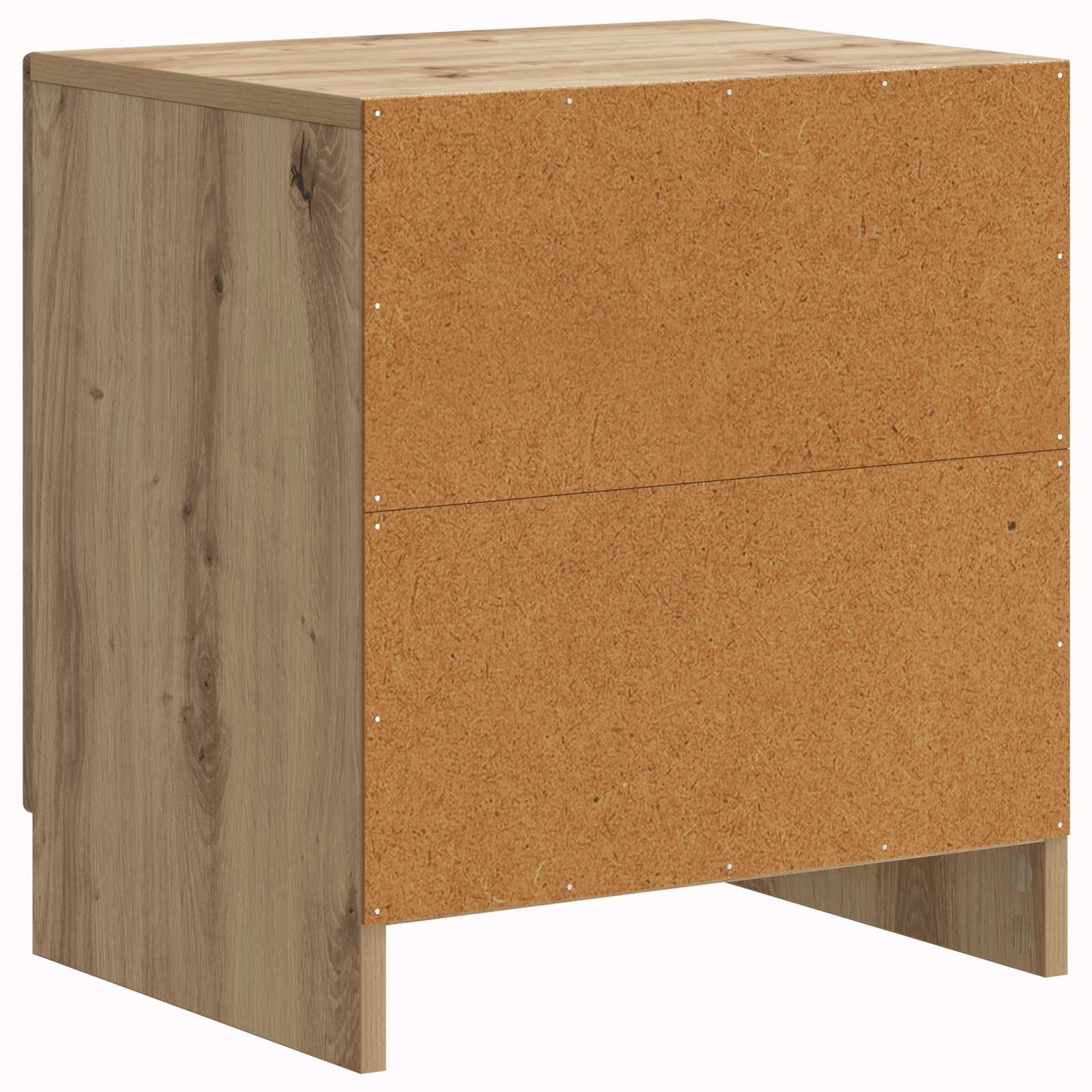 Cabinet de chevet 2 pcs Chêne artisanal 43 x 34,5 x 47 cm - XIOS