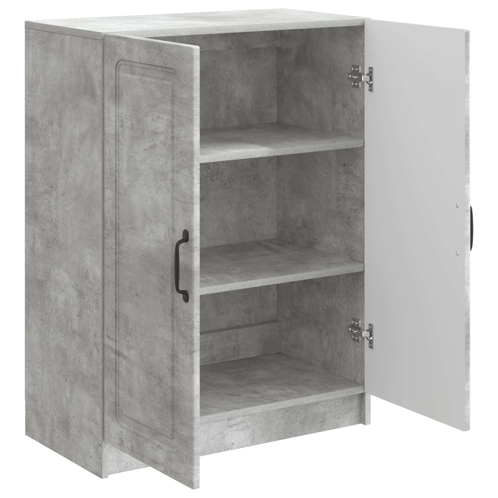Buffet Gris béton 66 x 34,5 x 87 cm Bois d'ingénierie - XIOS