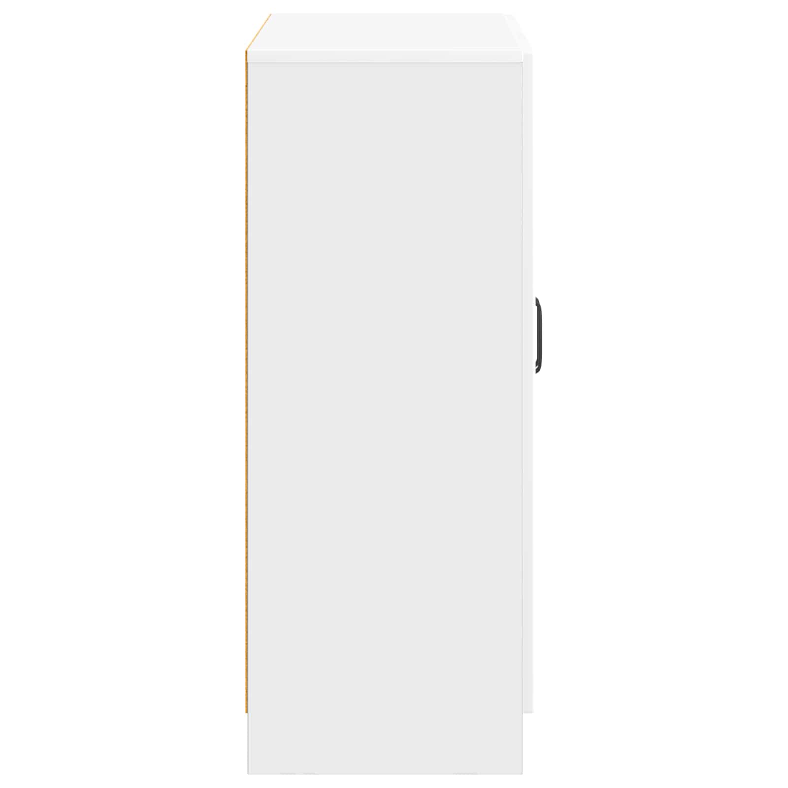 Buffet Blanc brillant 66 x 34,5 x 87 cm Bois d'ingénierie - XIOS