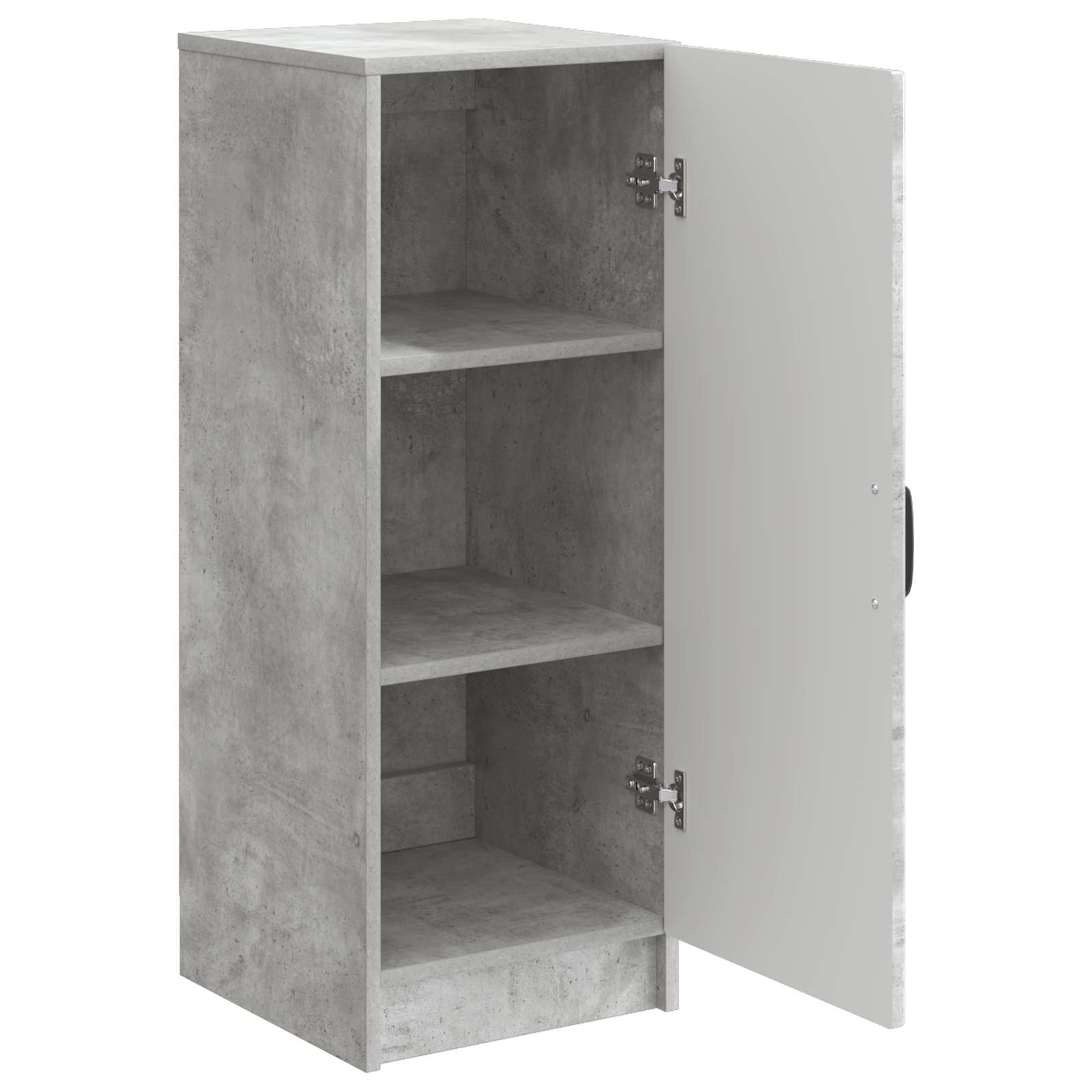 Buffet Gris béton 33 x 34,5 x 87 cm Bois d'ingénierie - XIOS