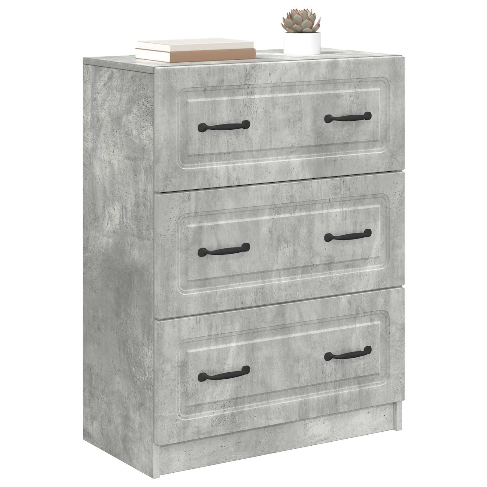 Armoire à tiroirs Gris béton 66 x 34,5 x 87 cm - XIOS