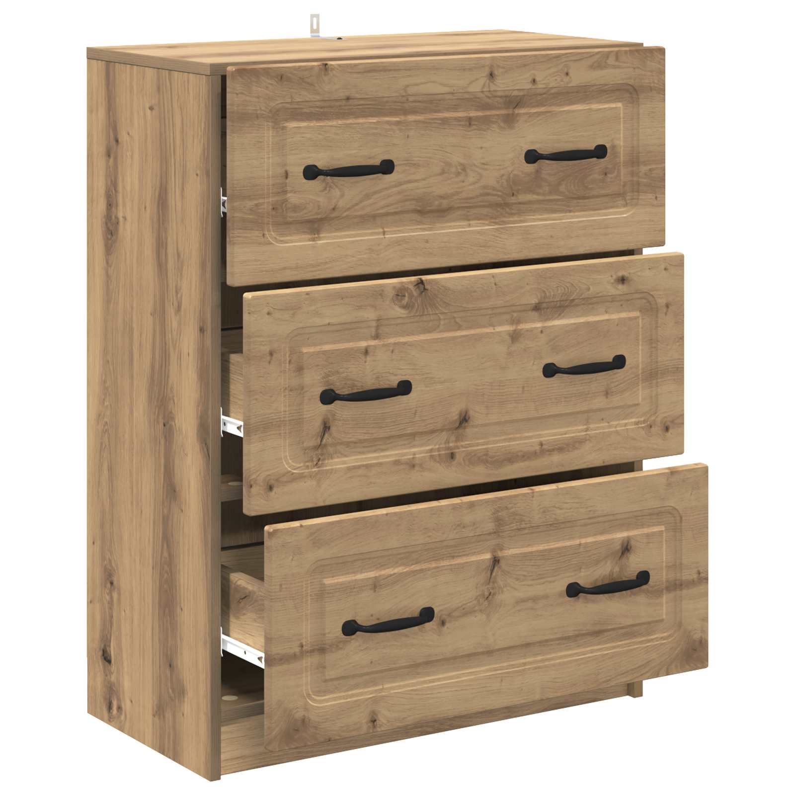 Armoire à tiroirs Chêne artisanal 66 x 34,5 x 87 cm - XIOS