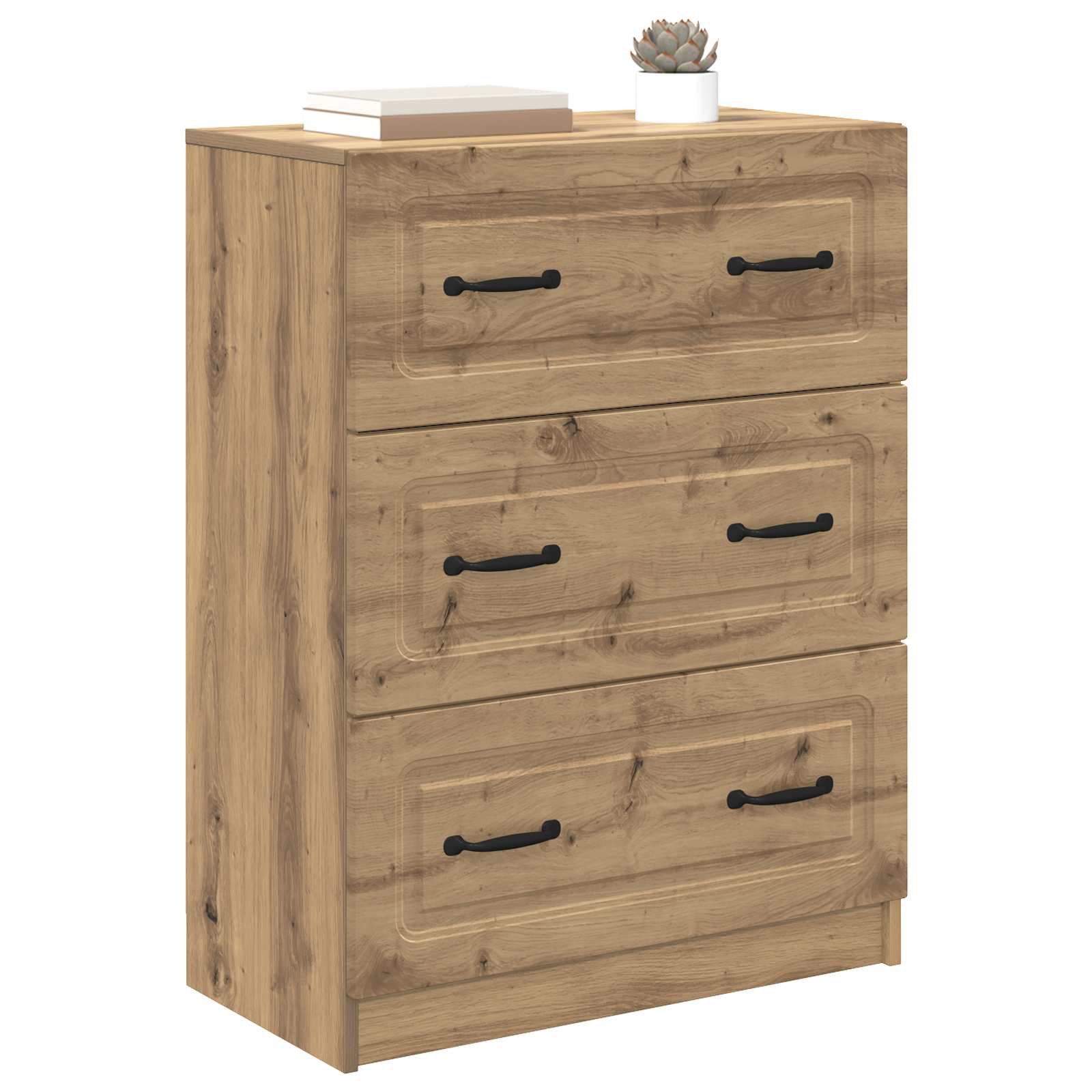 Armoire à tiroirs Chêne artisanal 66 x 34,5 x 87 cm - XIOS