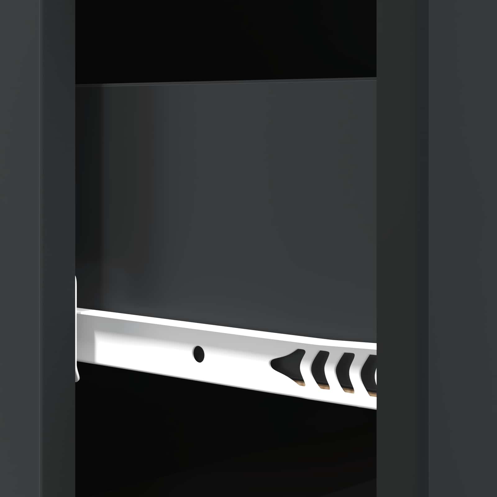 Armoire à tiroirs Noir 33 x 34,5 x 87 cm Bois d'ingénierie - XIOS