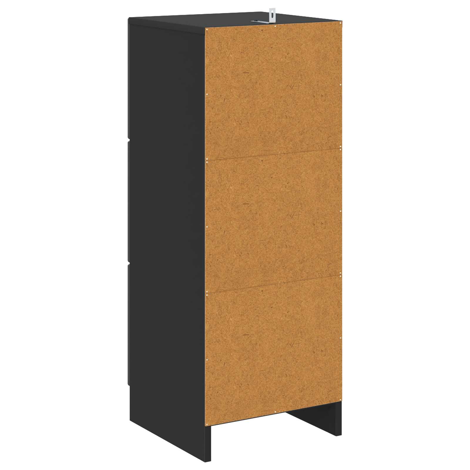 Armoire à tiroirs Noir 33 x 34,5 x 87 cm Bois d'ingénierie - XIOS