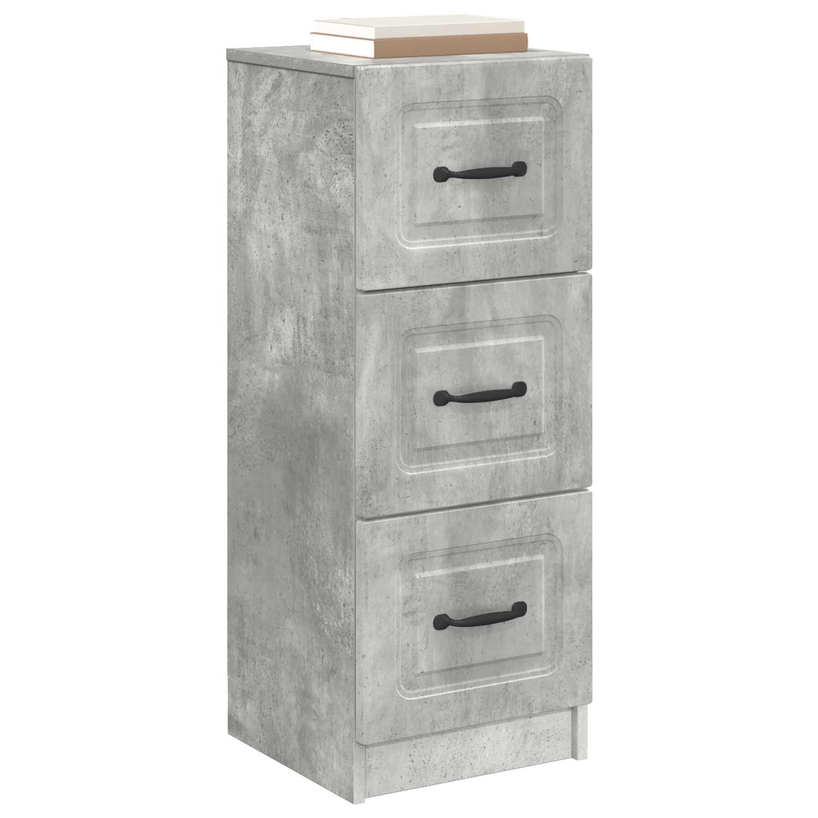 Armoire à tiroirs Gris béton 33 x 34,5 x 87 cm - XIOS