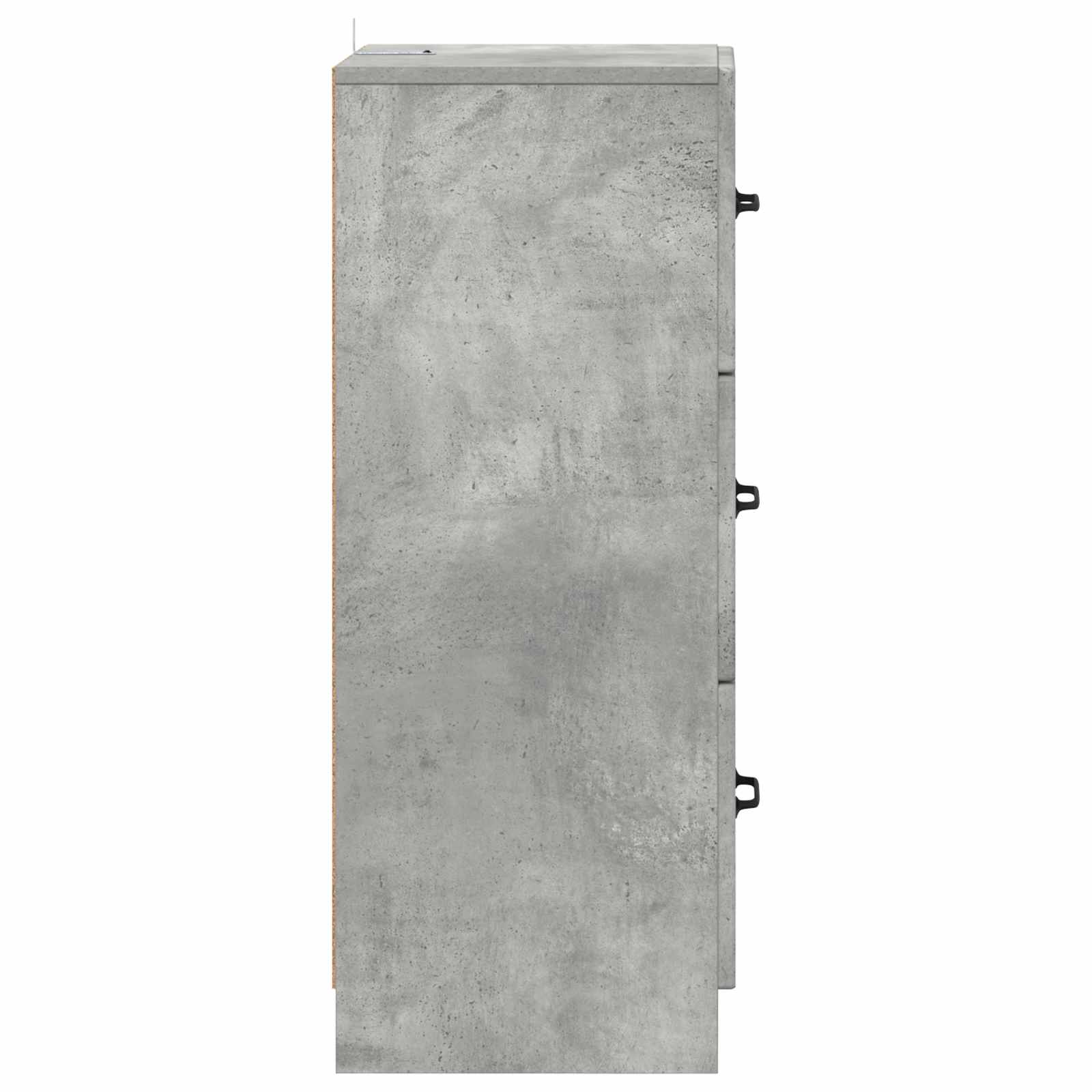 Armoire à tiroirs Gris béton 33 x 34,5 x 87 cm - XIOS